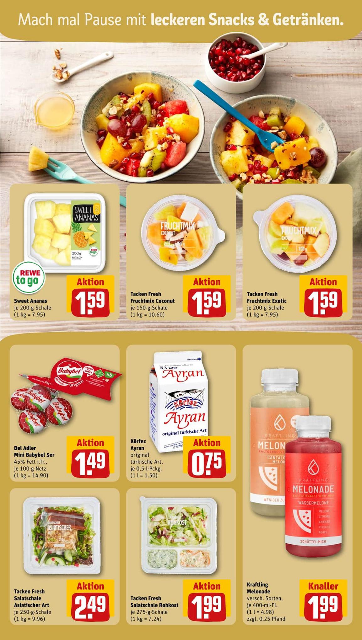 REWE Prospekt 6 – 12 August 2023 Seite 9