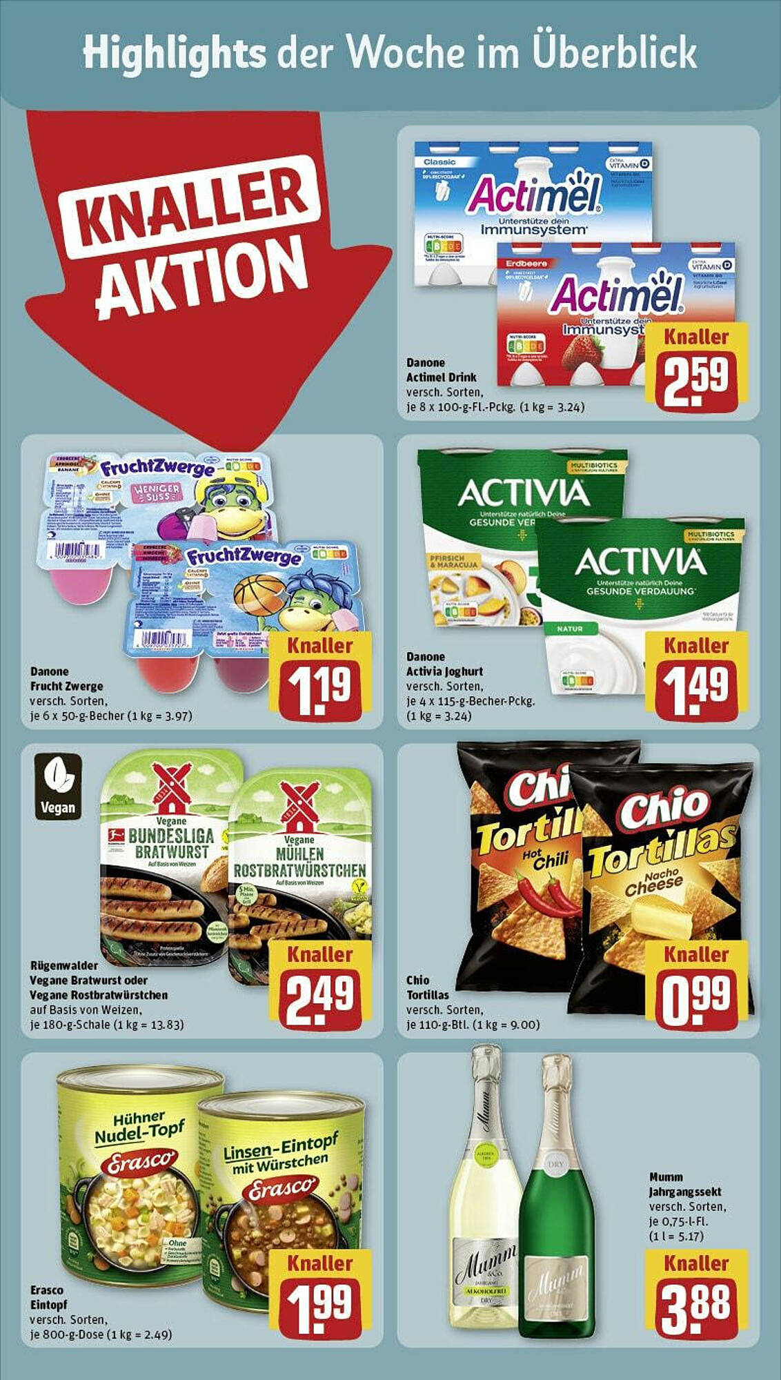 REWE Prospekt 6 – 12 Mai 2024 Seite 2