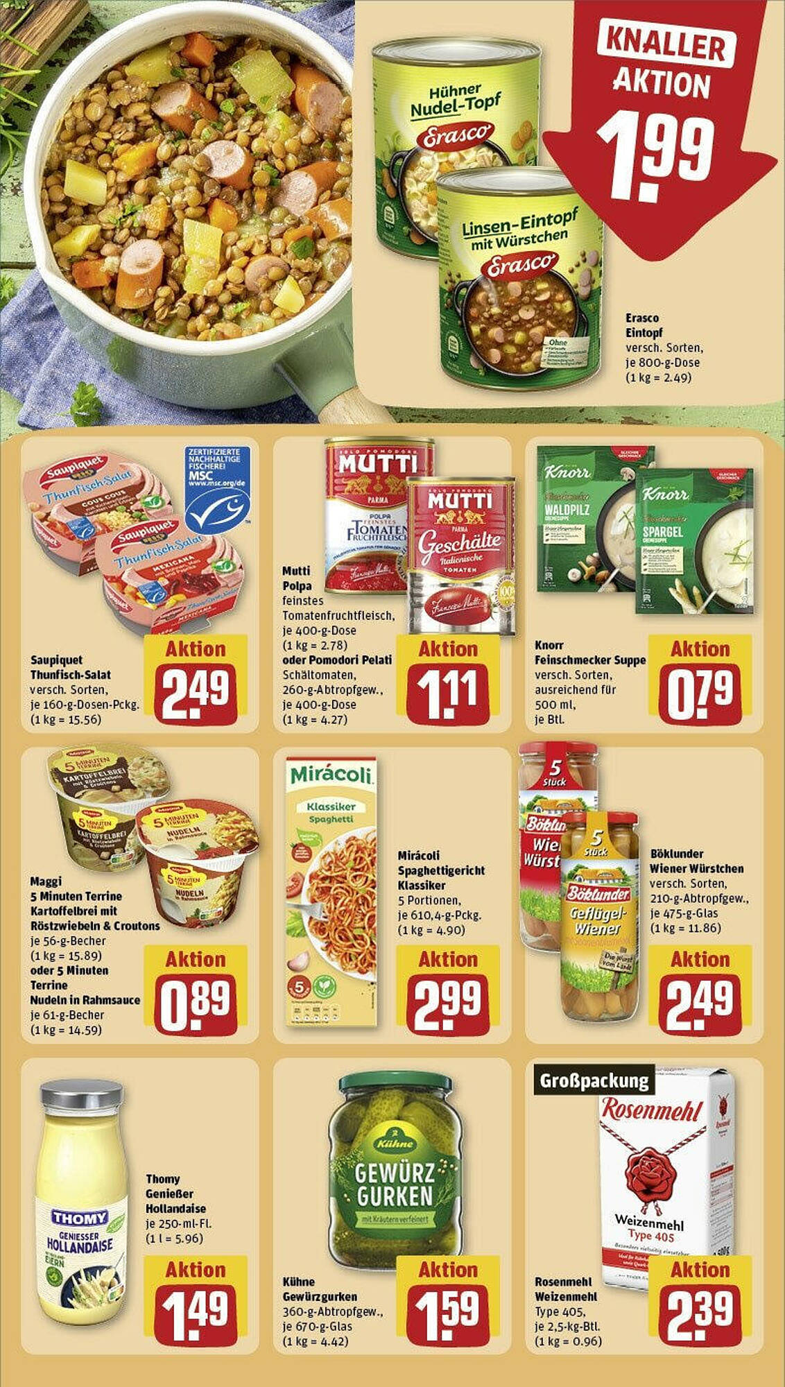 REWE Prospekt 6 – 12 Mai 2024 Seite 25