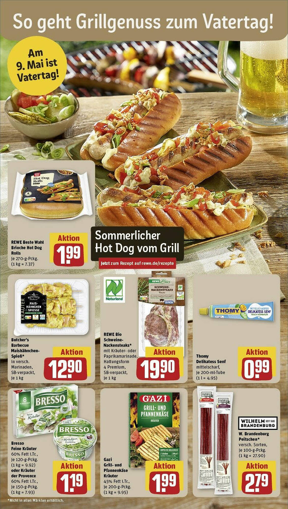 REWE Prospekt 6 – 12 Mai 2024 Seite 4