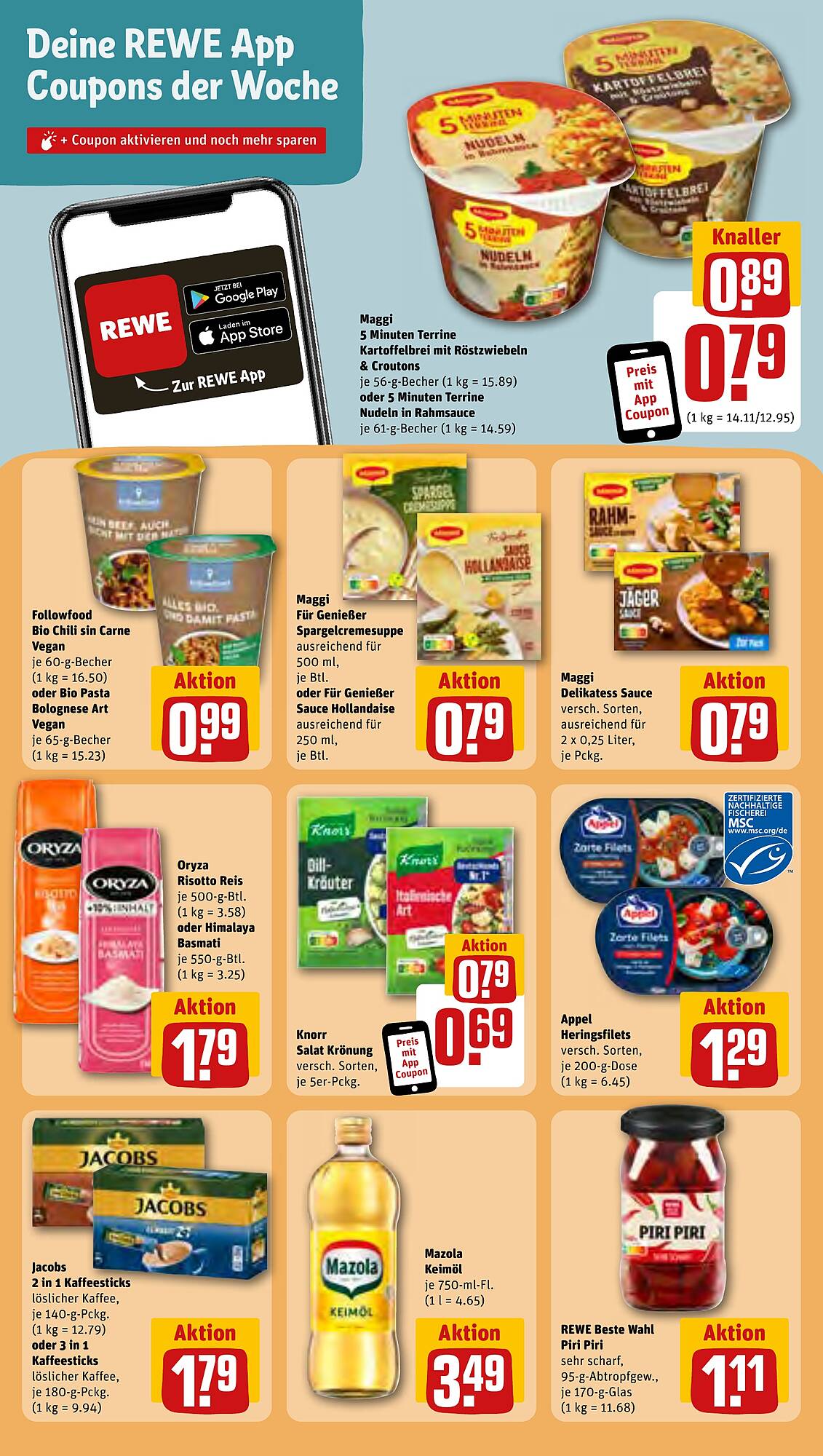 REWE Prospekt 8 – 13 April 2024 Seite 18
