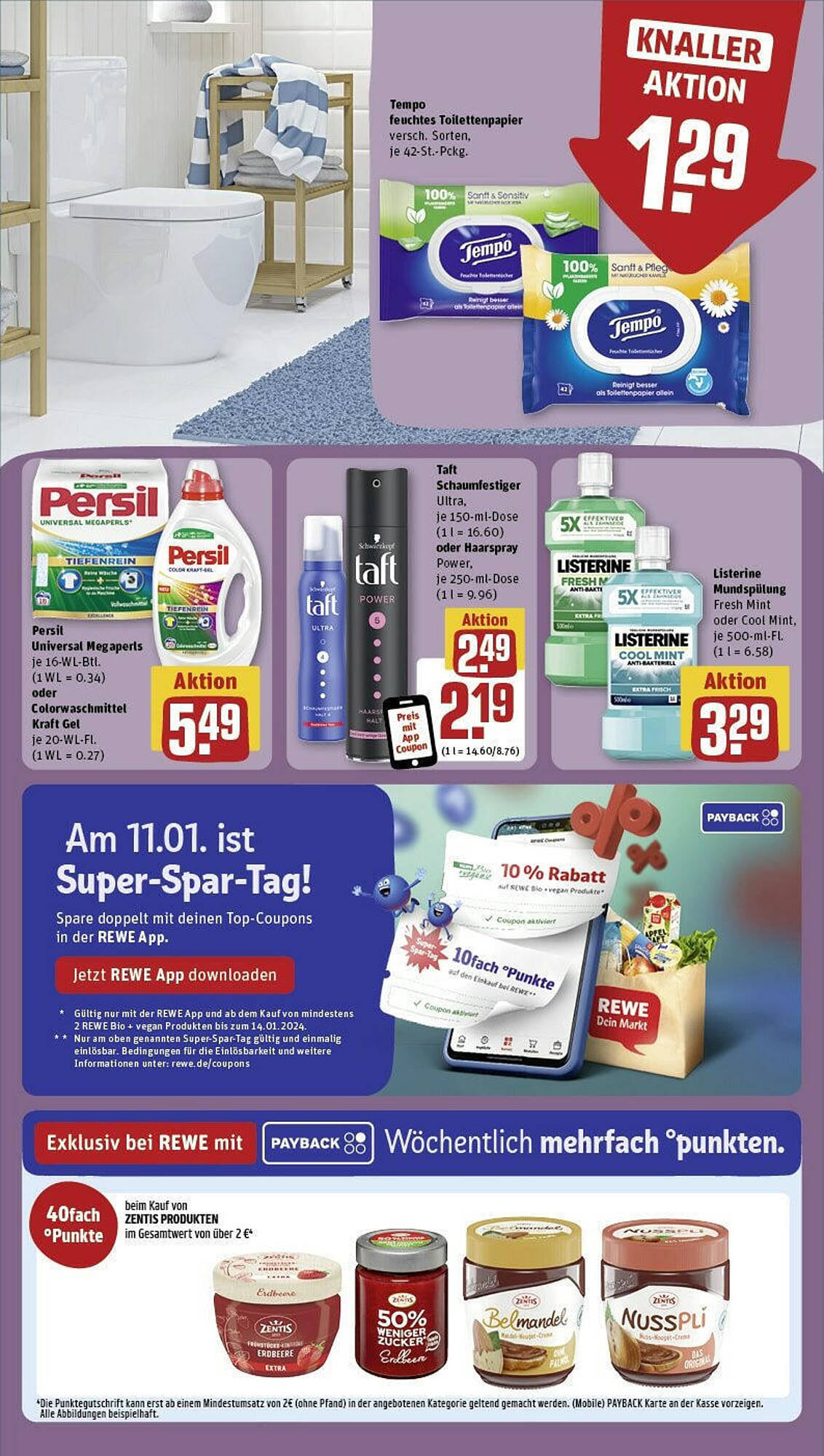 REWE Prospekt 8 – 14 Januar 2024 Seite 14