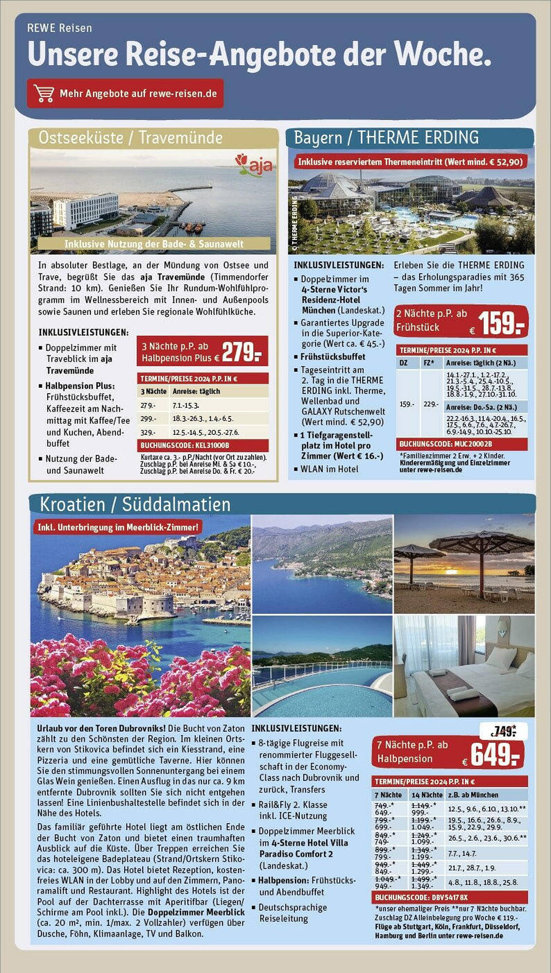 REWE Prospekt 8 – 14 Januar 2024 Seite 16