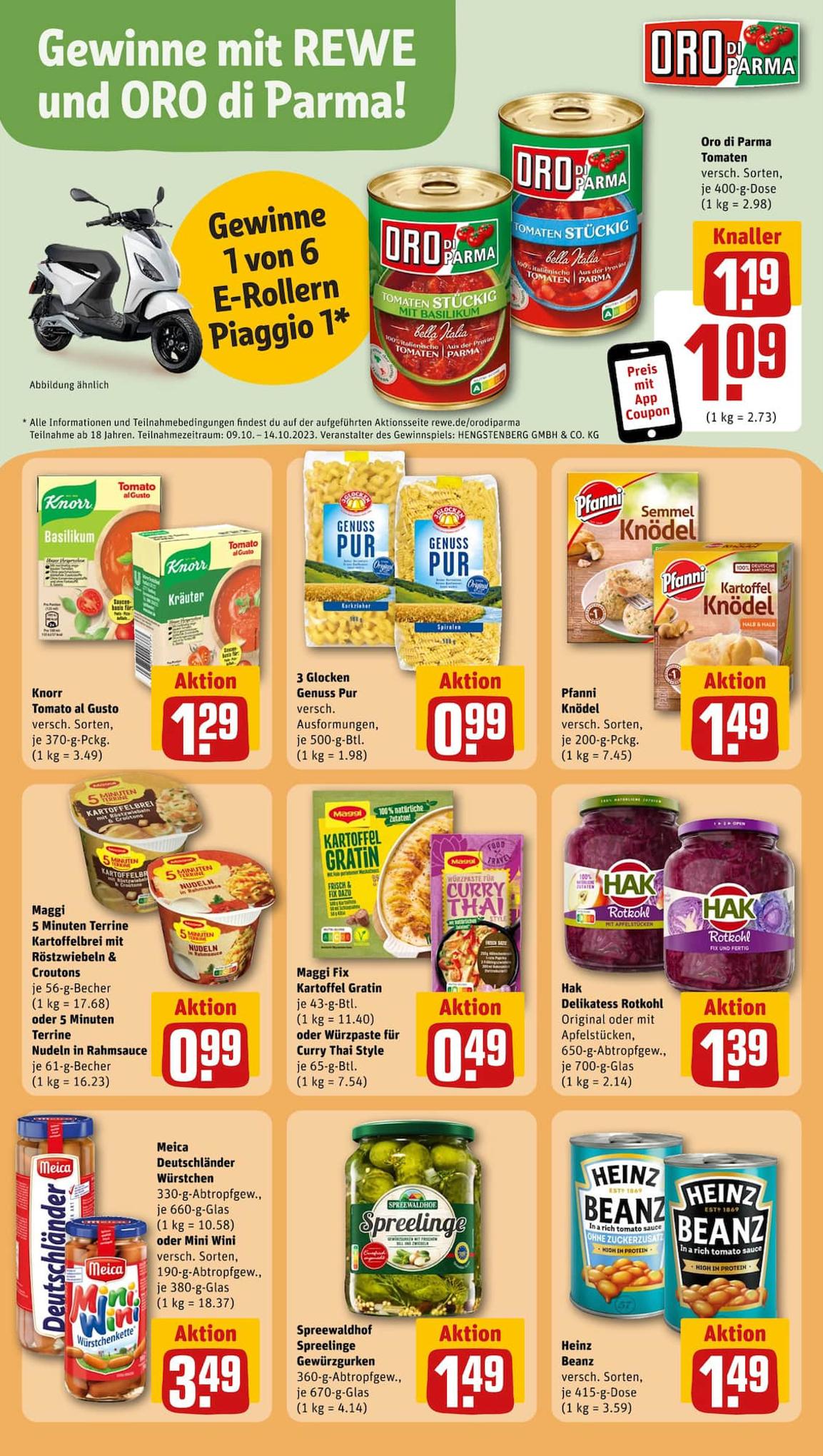 REWE Prospekt 8 – 14 October 2023 Seite 22