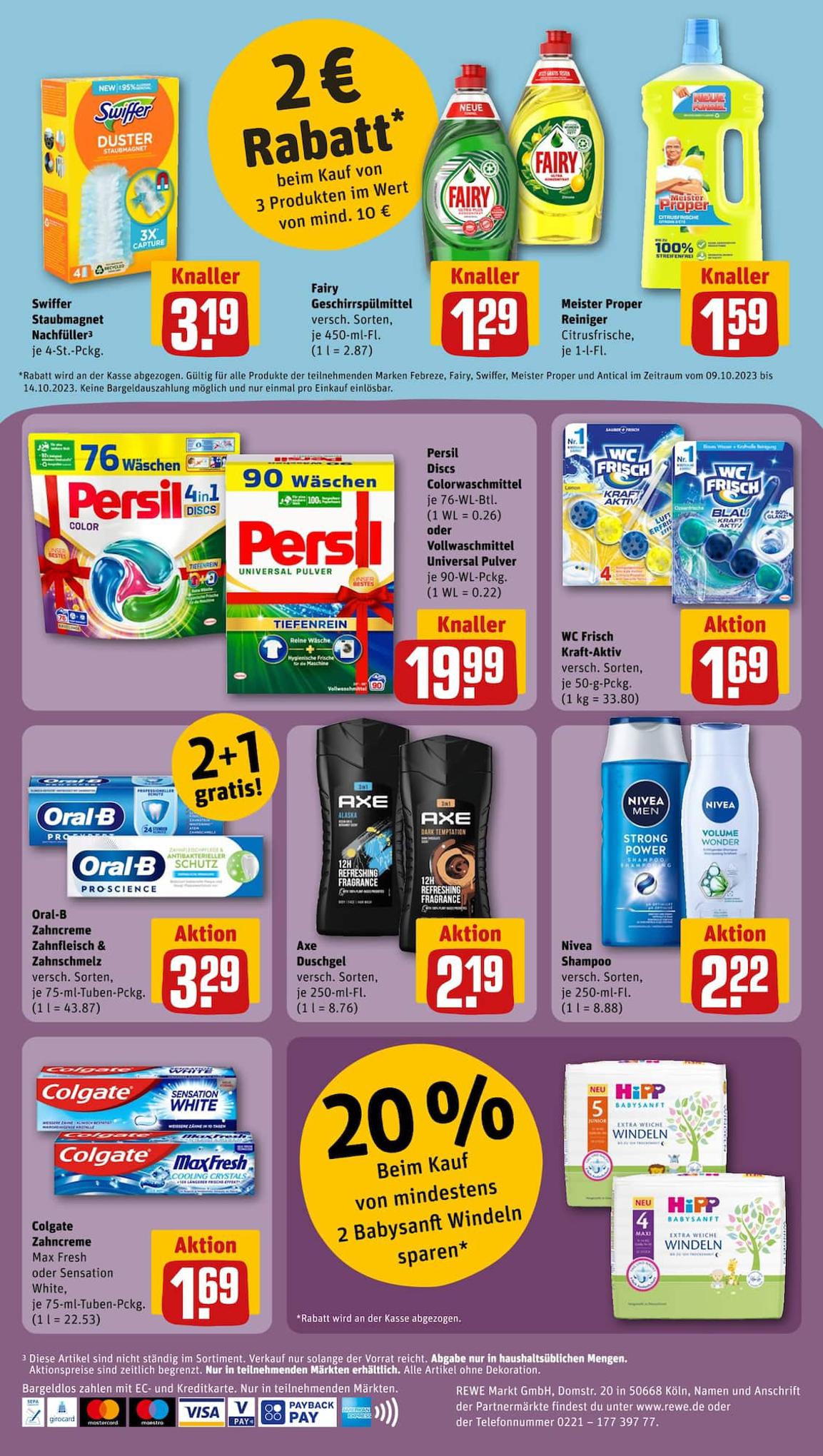 REWE Prospekt 8 – 14 October 2023 Seite 26