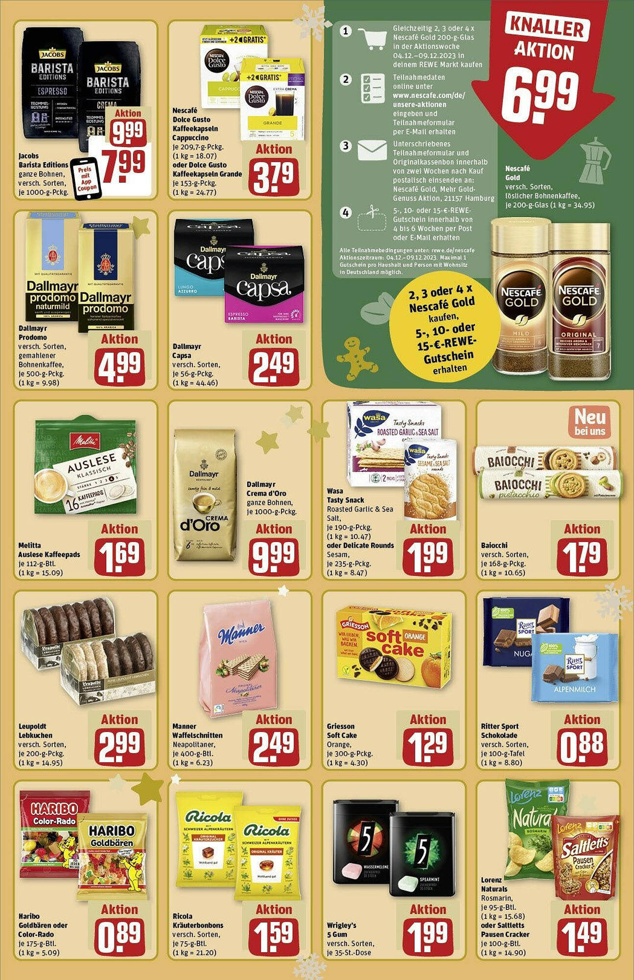 REWE Prospekt Angebote 4 – 9 Dezember 2023 Seite 19