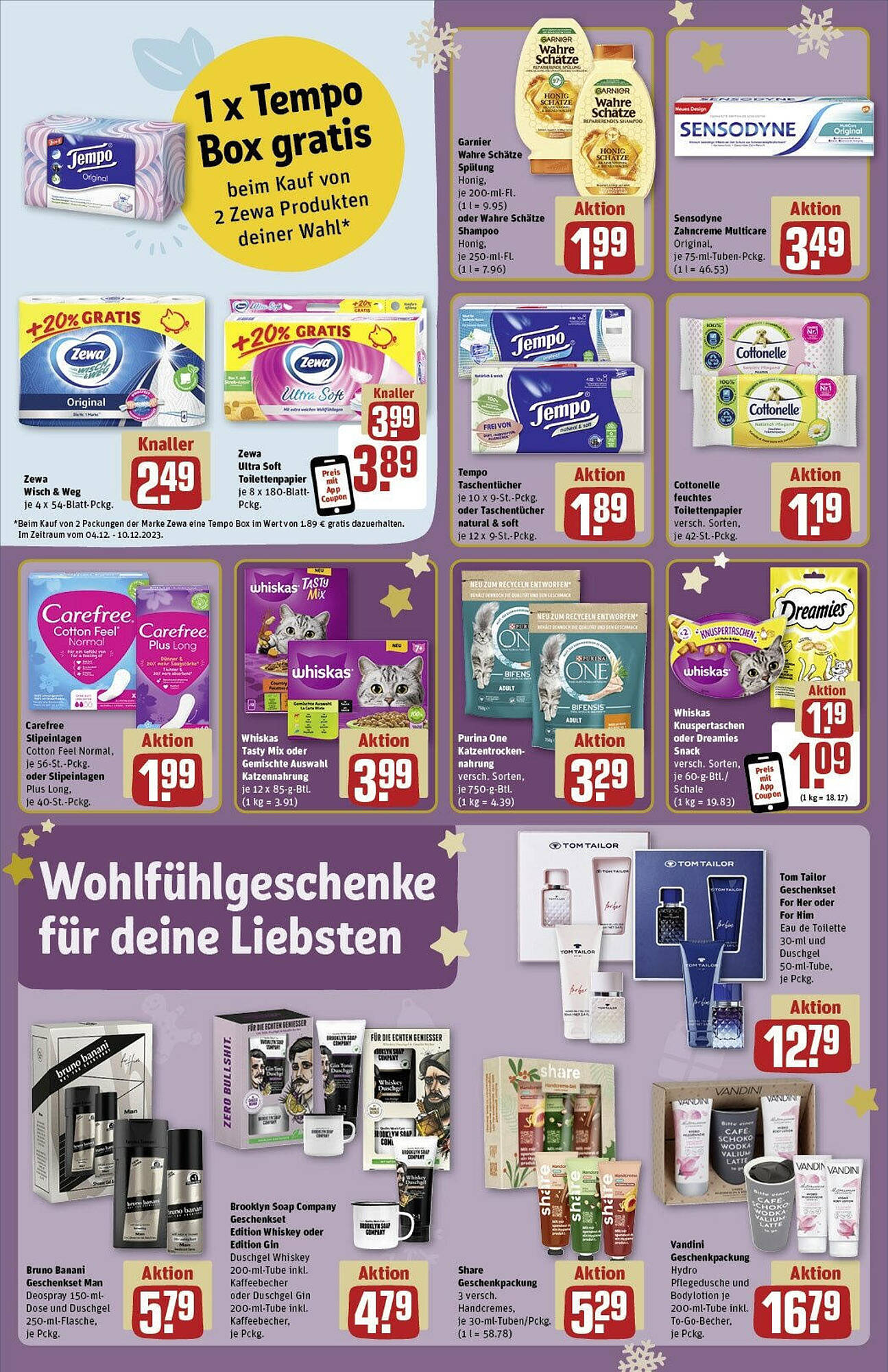 REWE Prospekt Angebote 4 – 9 Dezember 2023 Seite 20