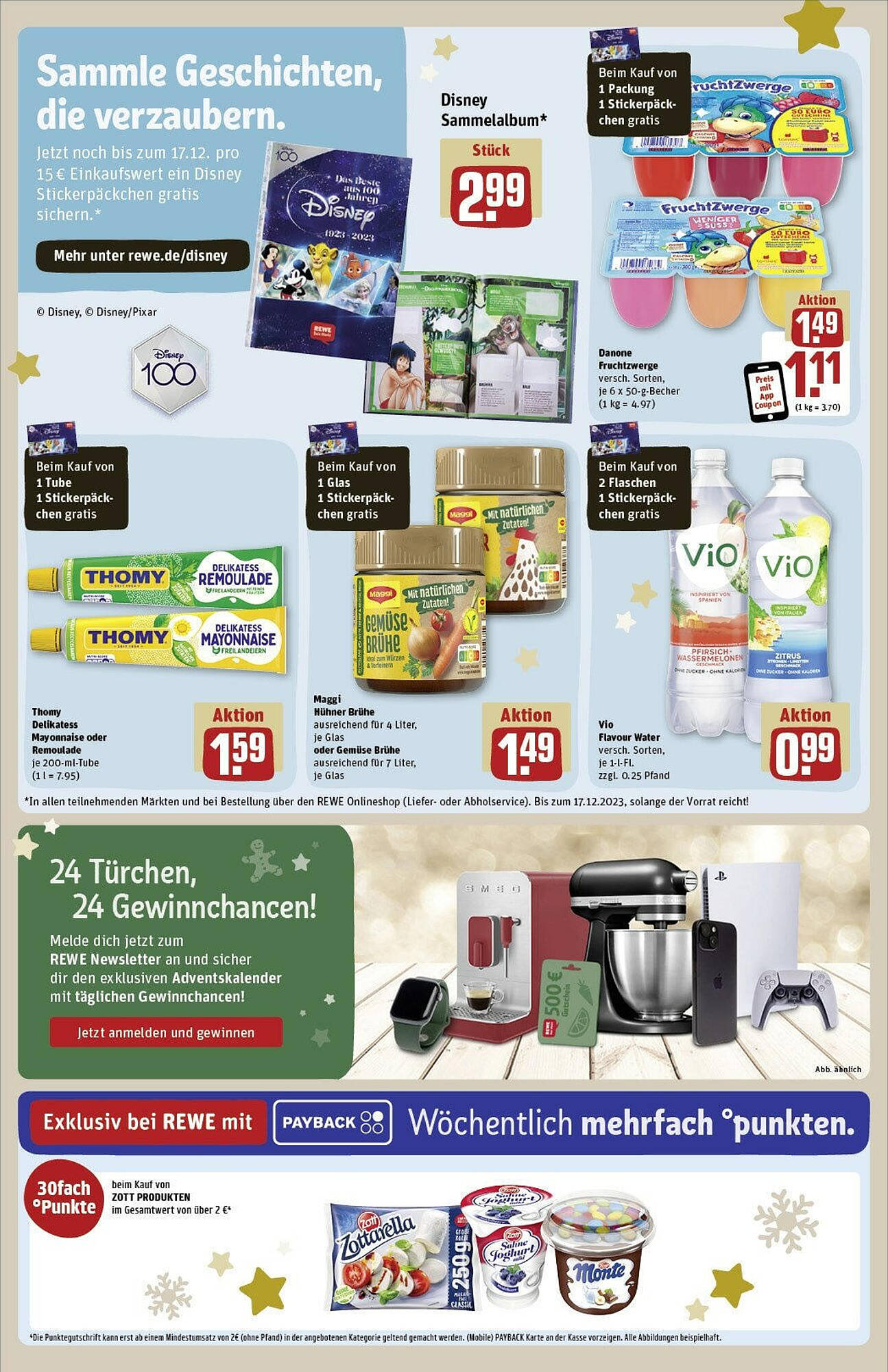 REWE Prospekt Angebote 4 – 9 Dezember 2023 Seite 21