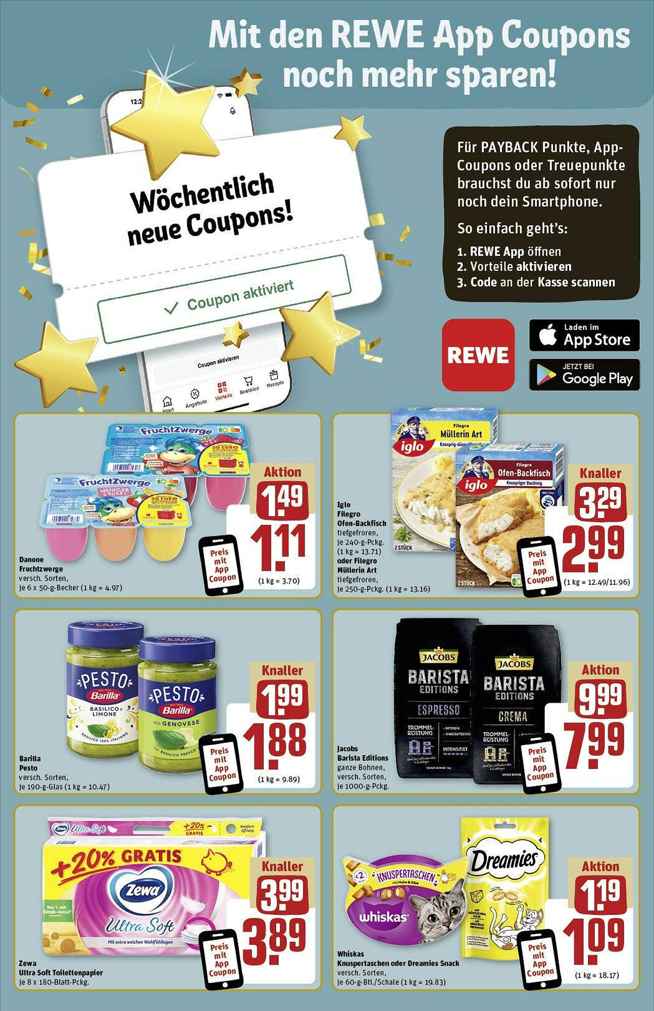 REWE Prospekt Angebote 4 – 9 Dezember 2023 Seite 3