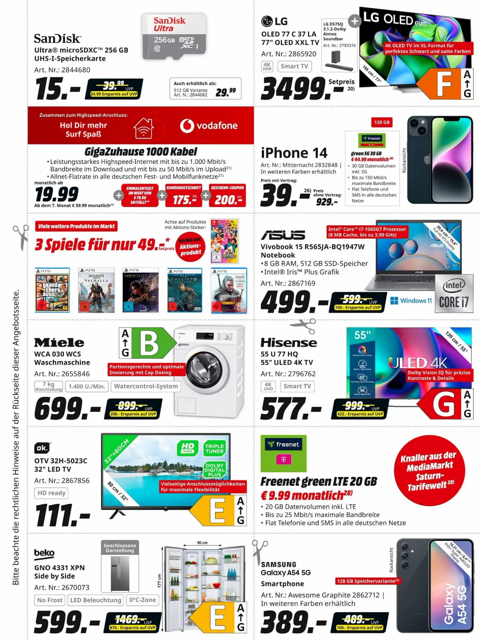 Saturn Angebote 24 Juli – 8 August 2023 Seite 3