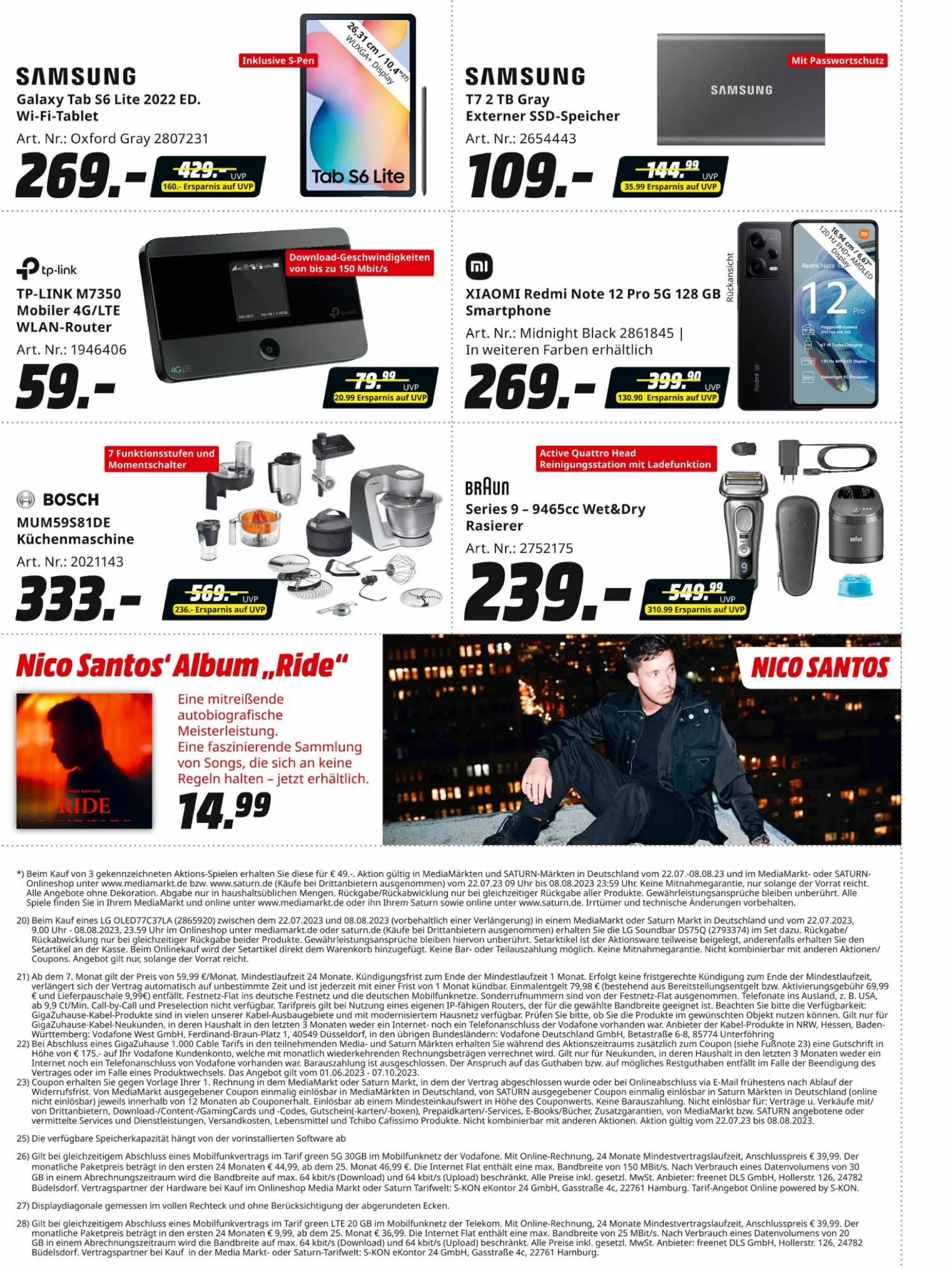 Saturn Angebote 24 Juli – 8 August 2023 Seite 4