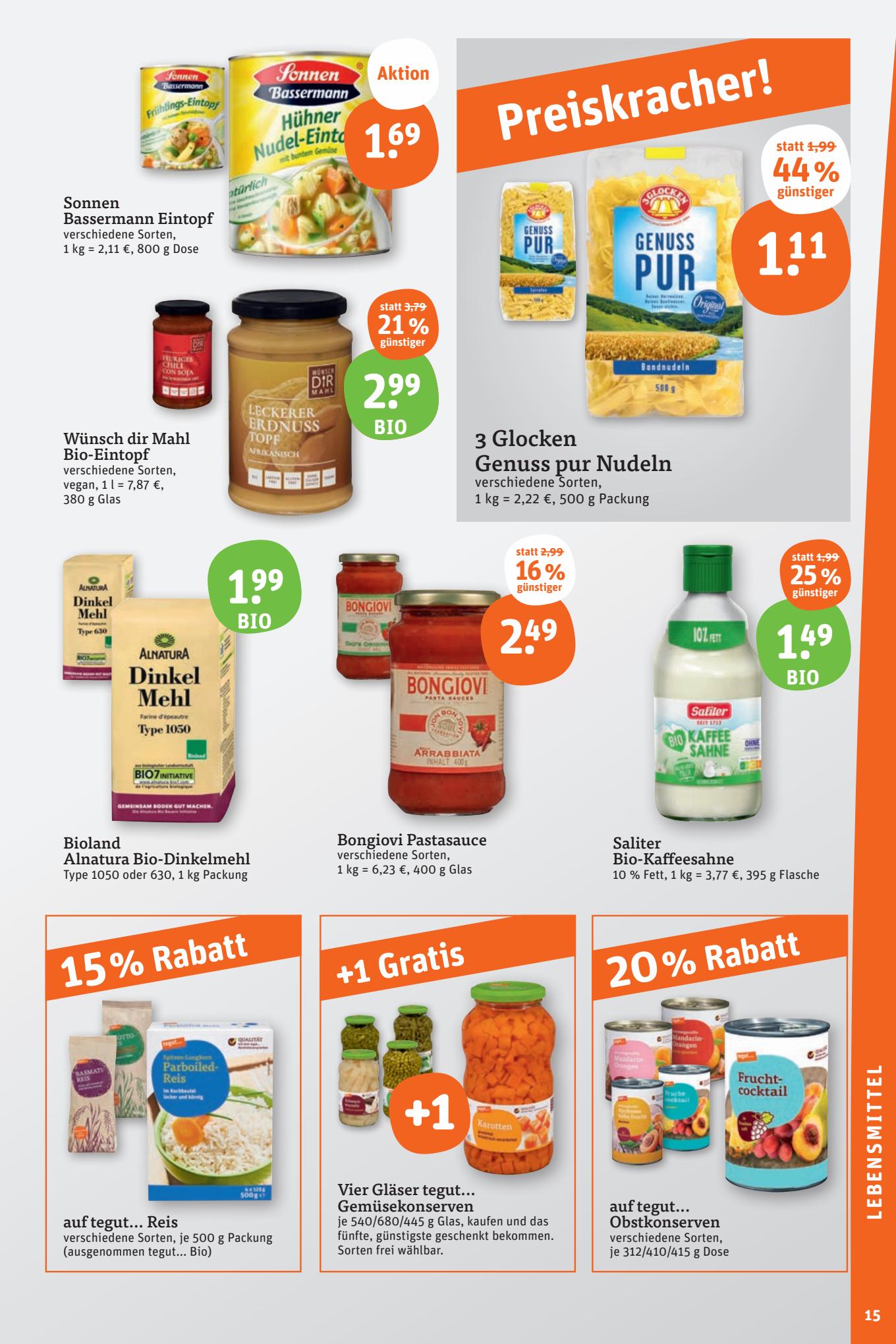 tegut Prospekt 11 – 14 September 2023 Seite 15