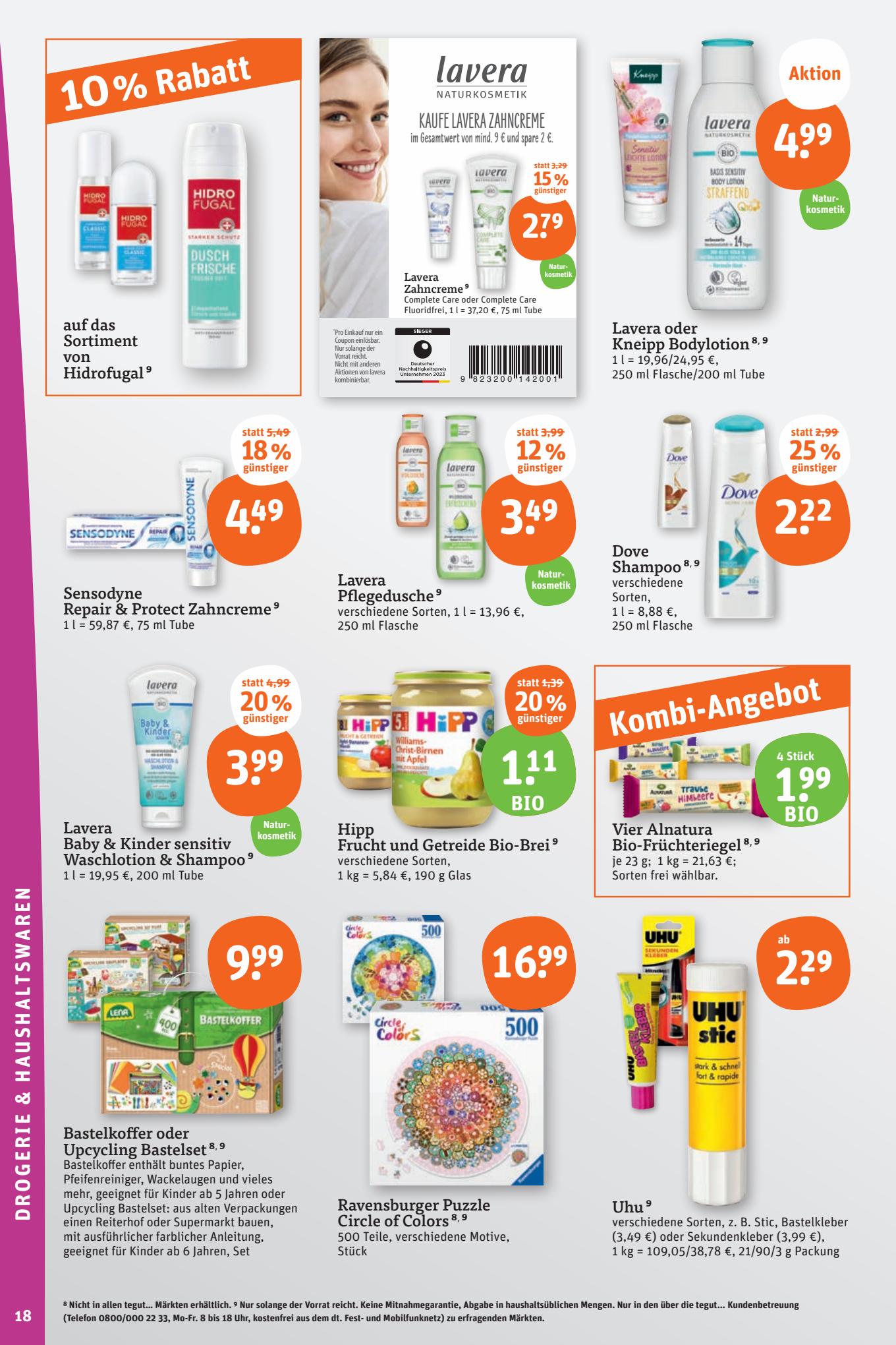 tegut Prospekt 11 – 14 September 2023 Seite 18