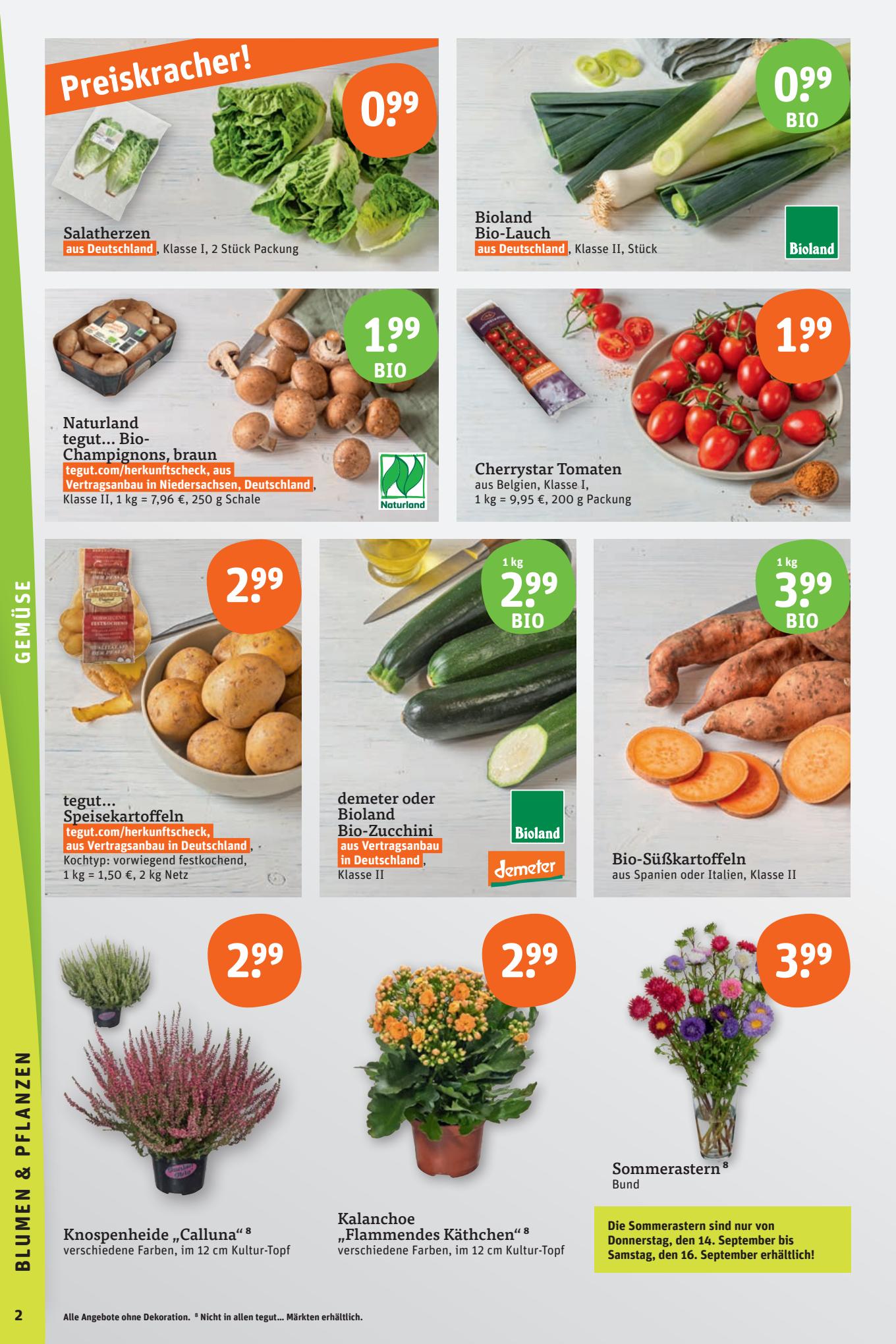 tegut Prospekt 11 – 14 September 2023 Seite 2