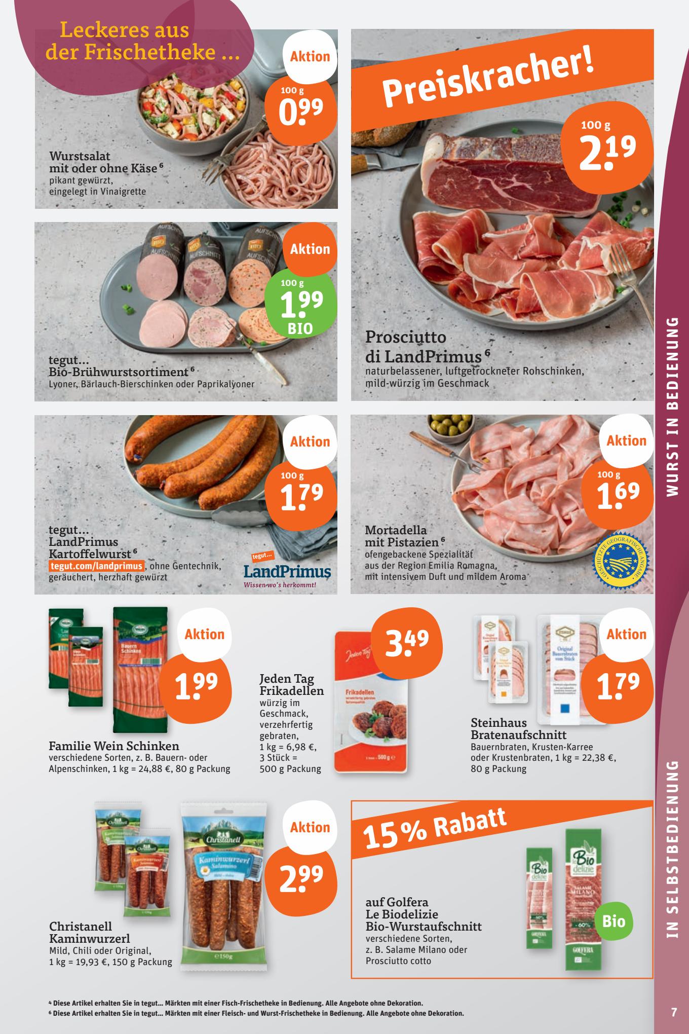 tegut Prospekt 11 – 14 September 2023 Seite 7