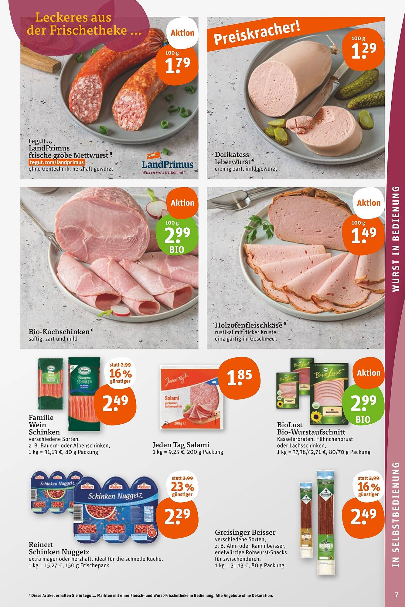 tegut Prospekt 11 – 16 Marsch 2024 Seite 9