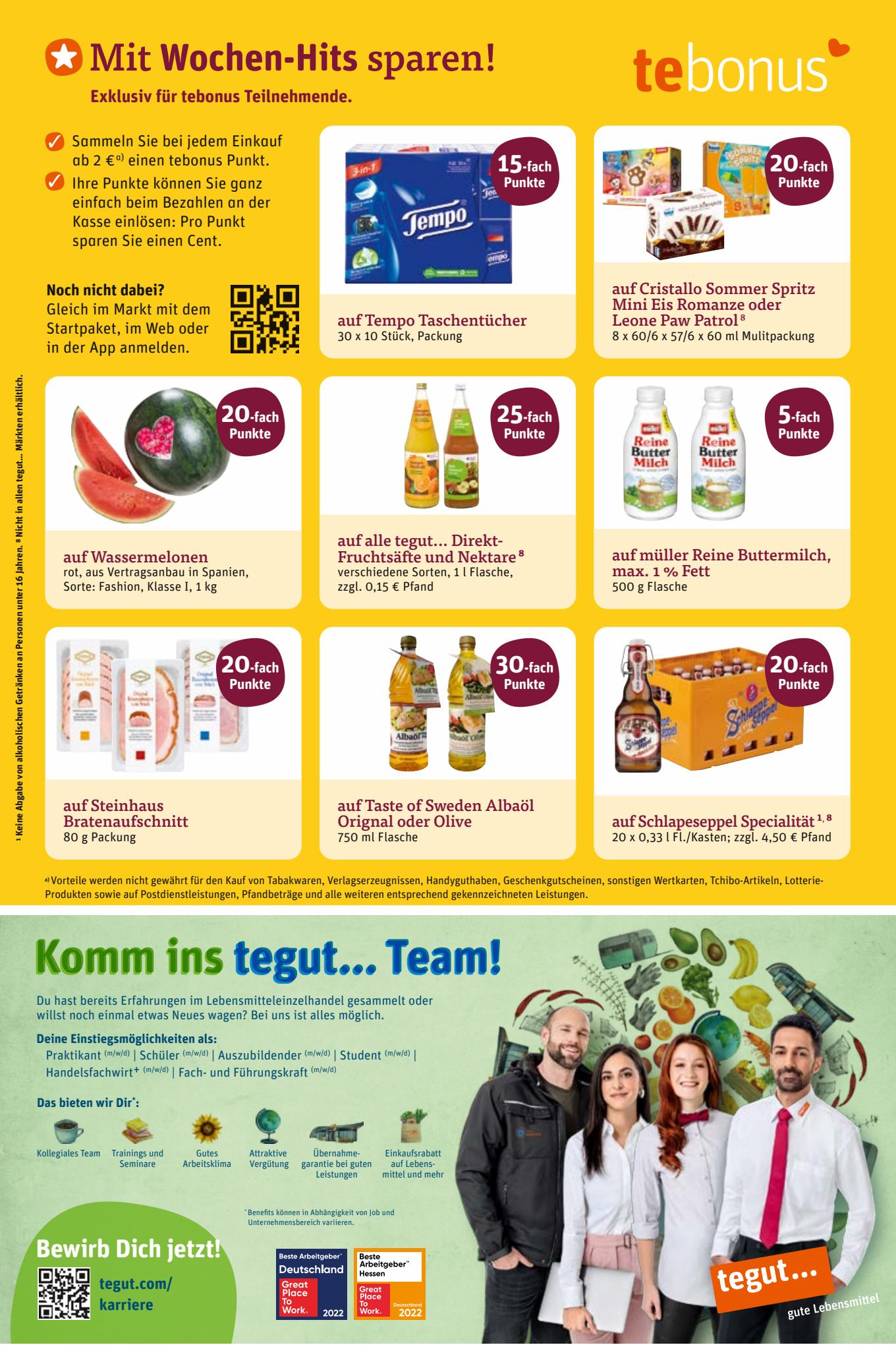 tegut Prospekt 12 – 15 Juni 2023 Seite 16