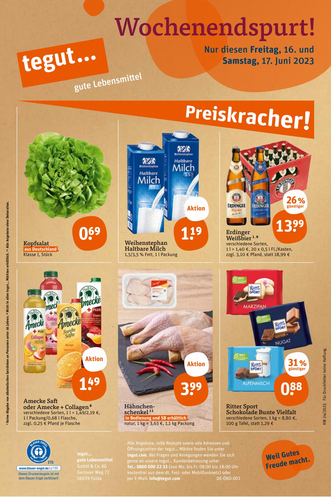 tegut Prospekt 12 – 15 Juni 2023 Seite 26