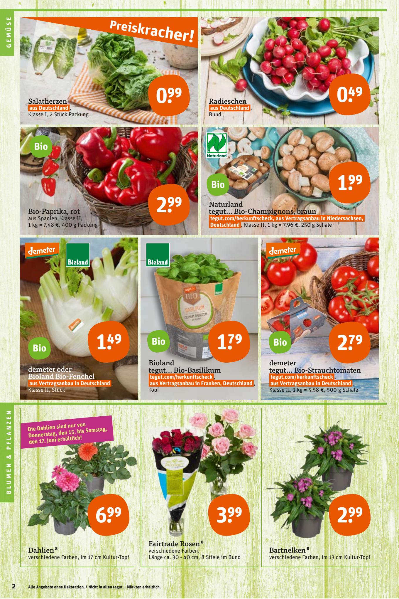 tegut Prospekt 12 – 15 Juni 2023 Seite 4