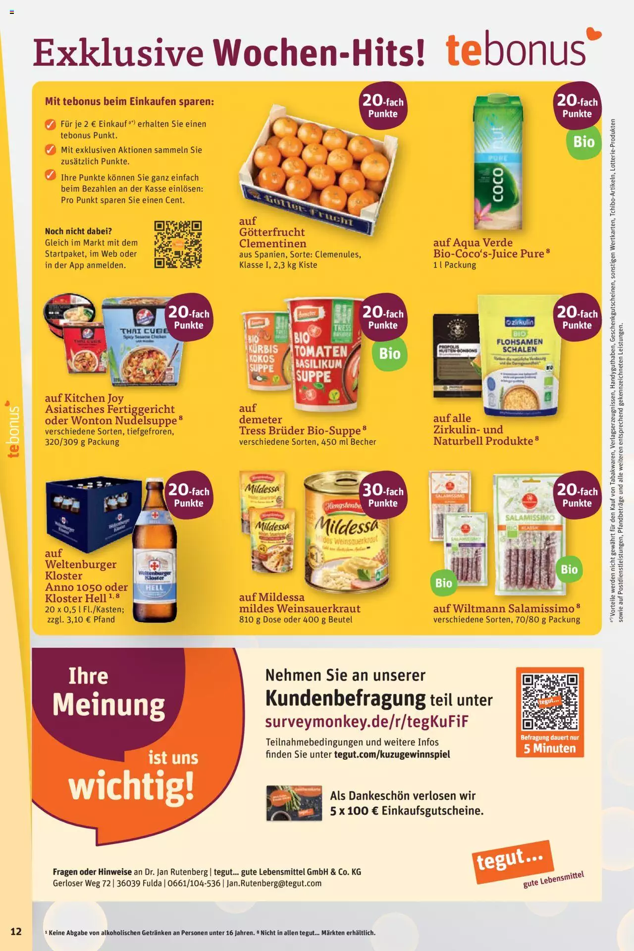 tegut Prospekt 13 – 18 November 2023 Seite 14