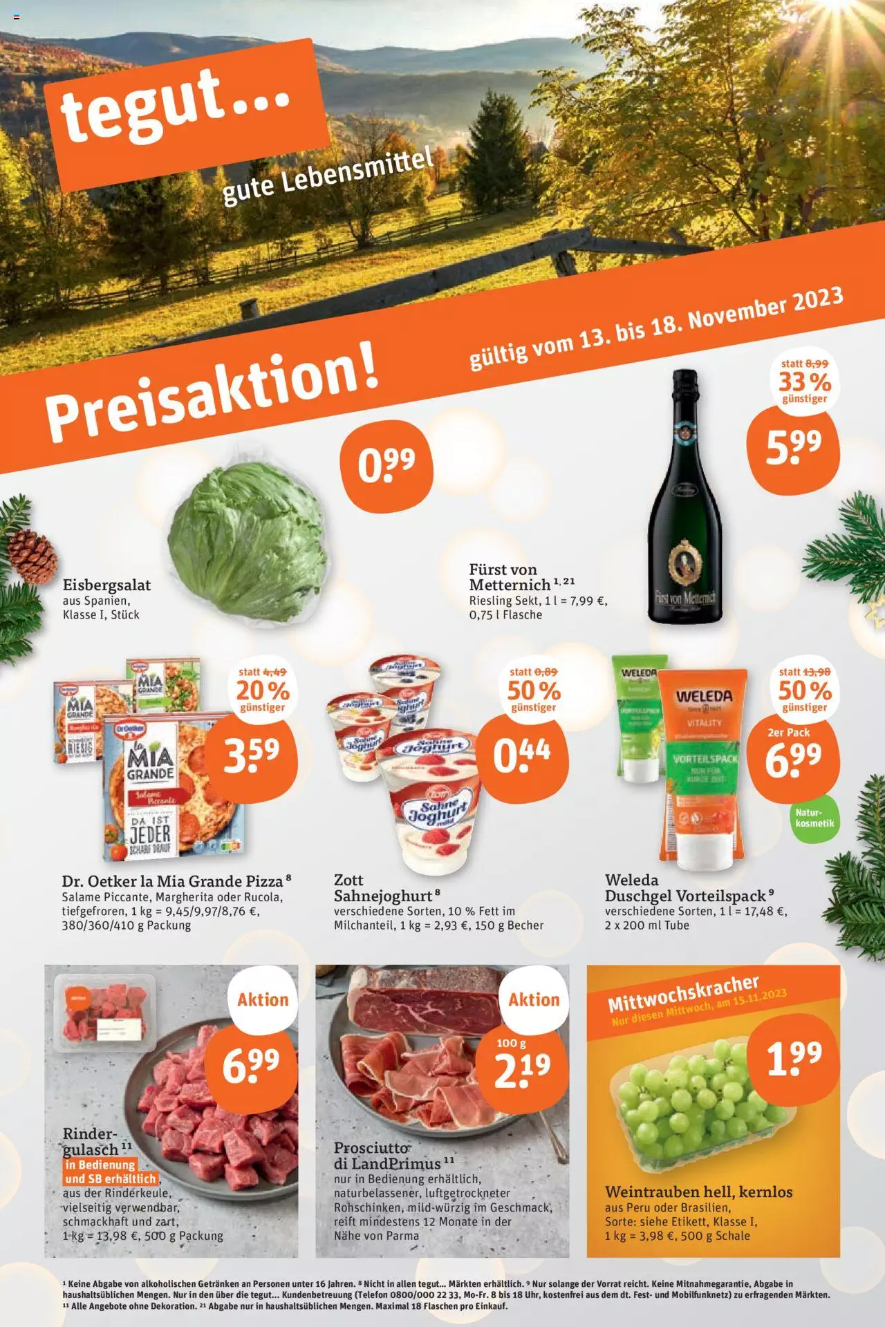 tegut Prospekt 13 – 18 November 2023 Seite 3