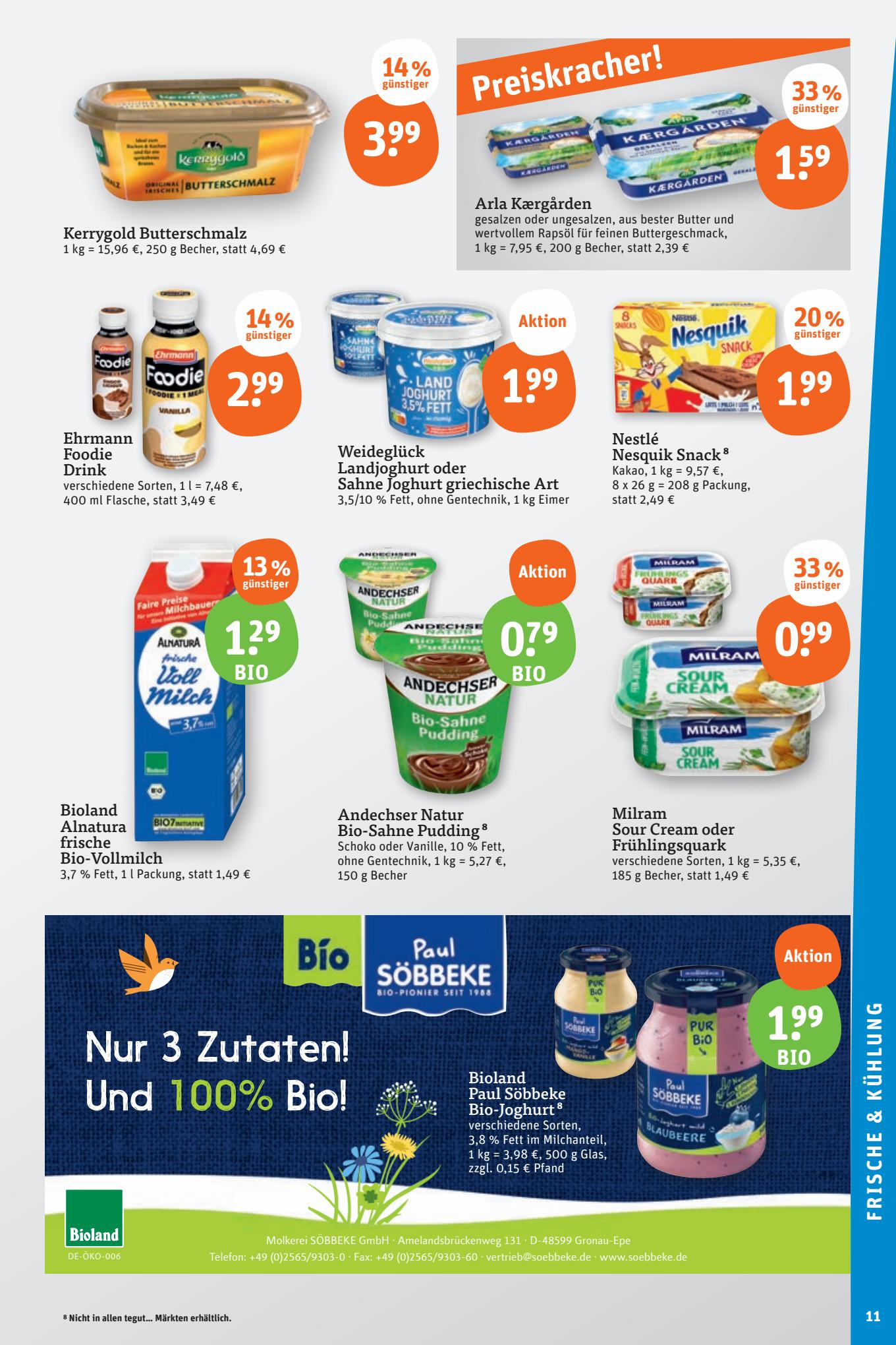 tegut Prospekt 14 – 19 August 2023 Seite 11