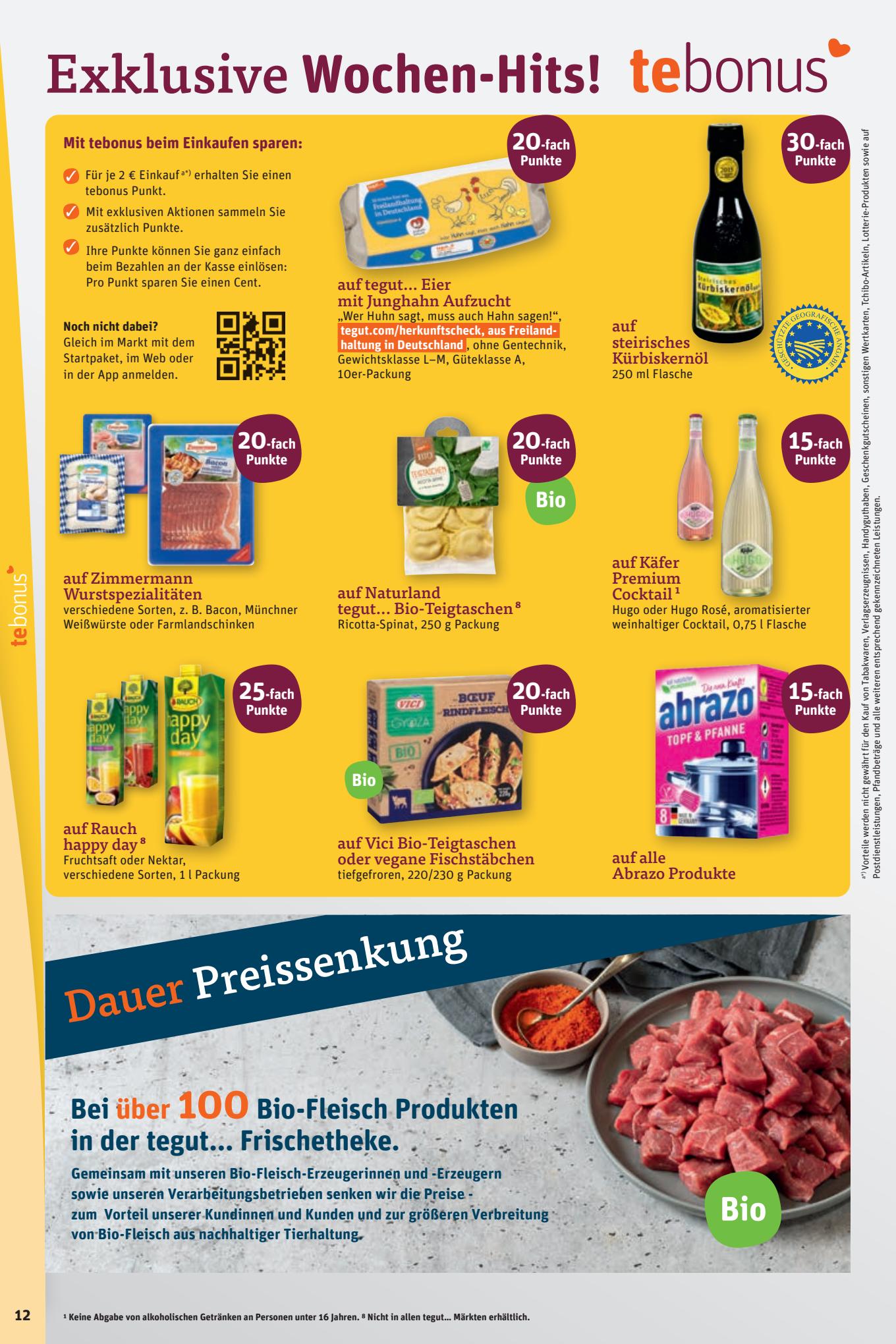 tegut Prospekt 14 – 19 August 2023 Seite 12