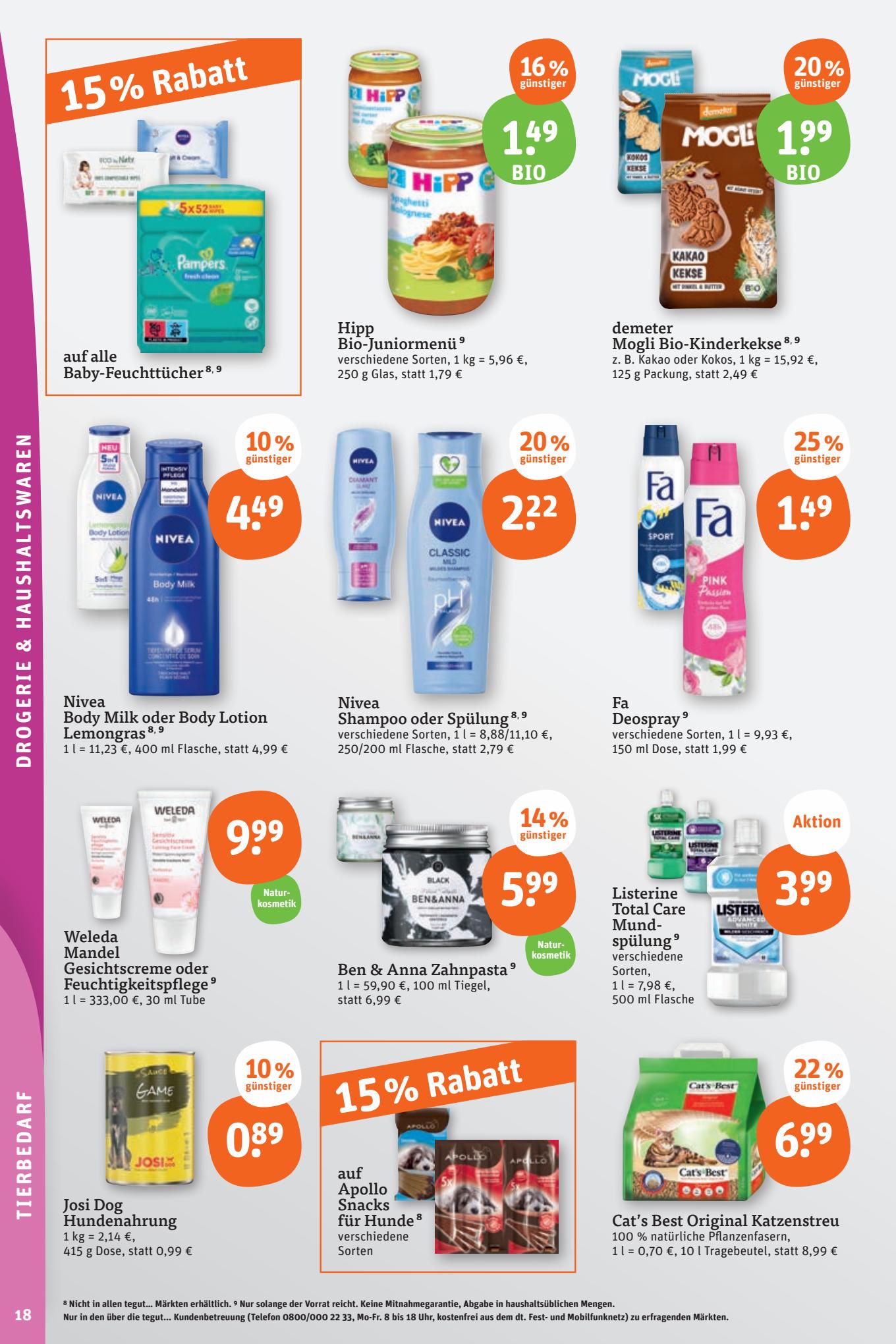 tegut Prospekt 14 – 19 August 2023 Seite 18