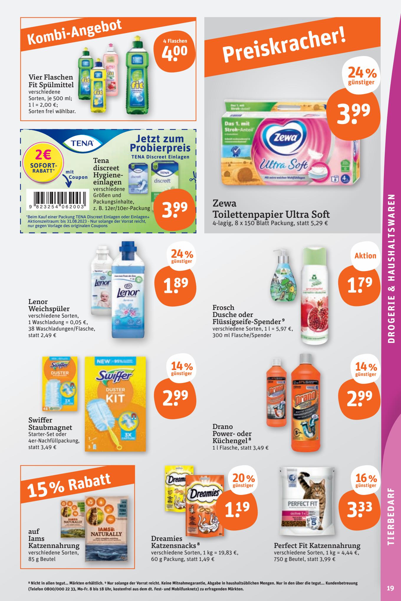 tegut Prospekt 14 – 19 August 2023 Seite 19