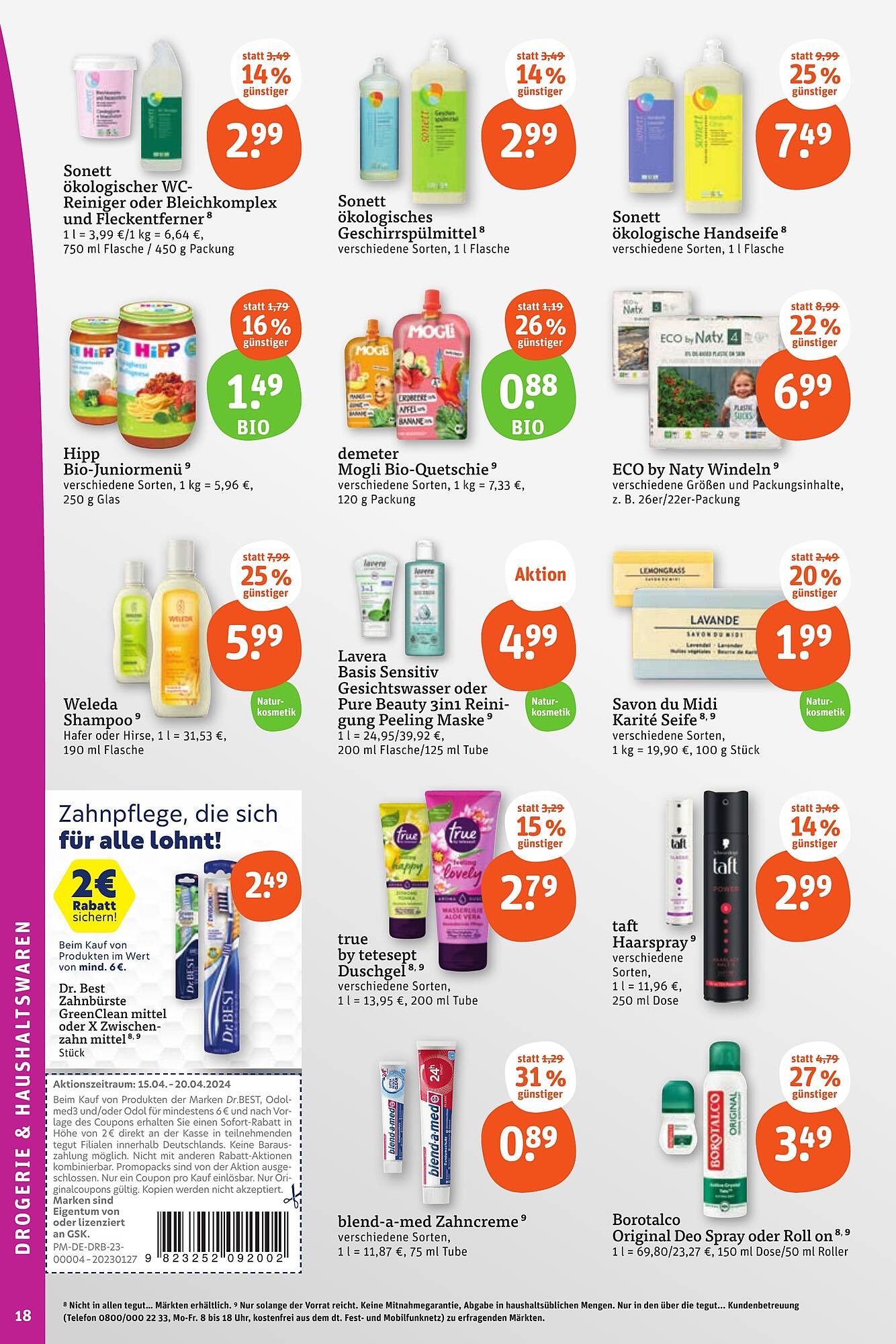 tegut Prospekt 15 – 20 April 2024 Seite 20