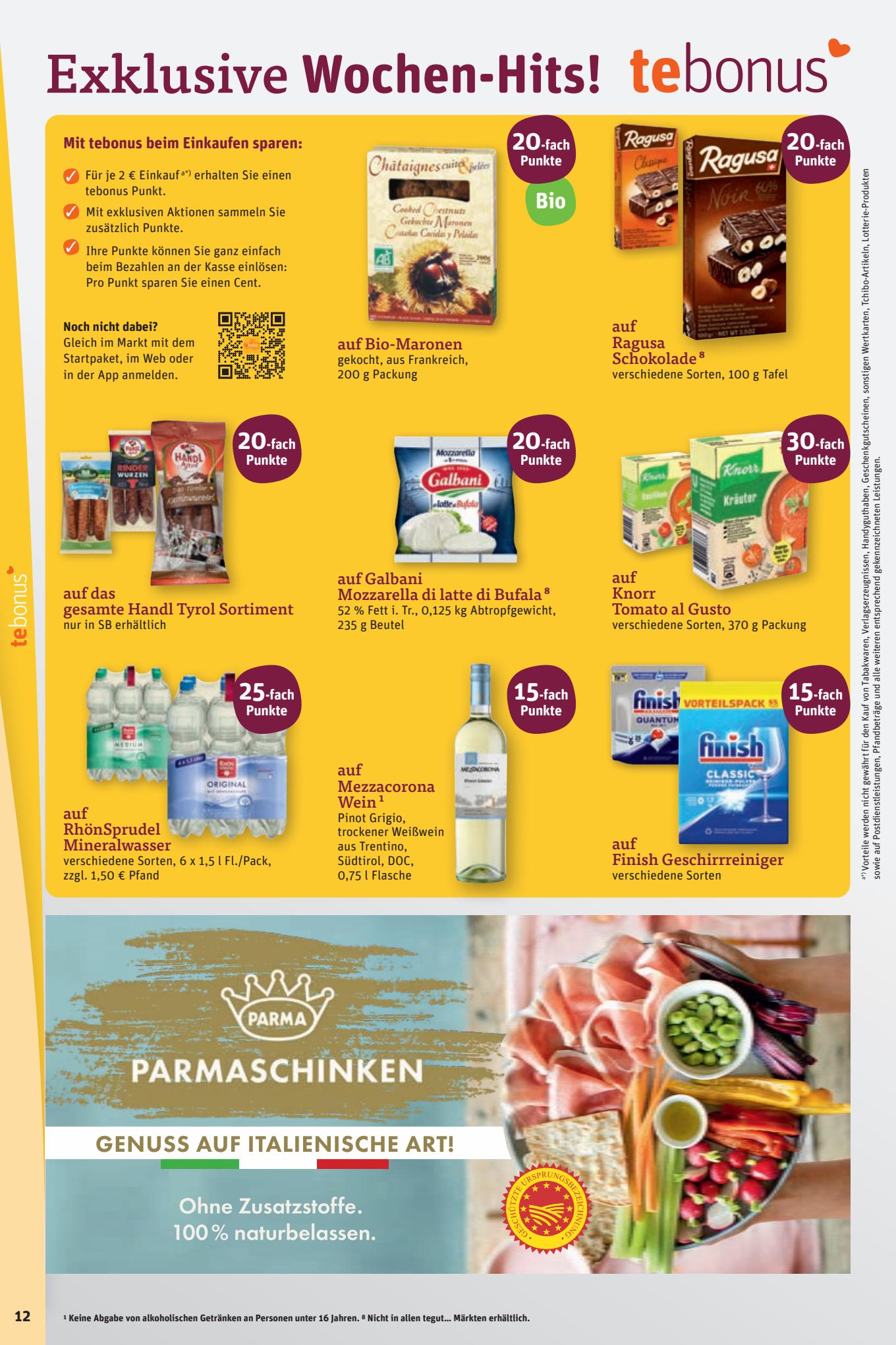 tegut Prospekt 16 – 19 October 2023 Seite 12