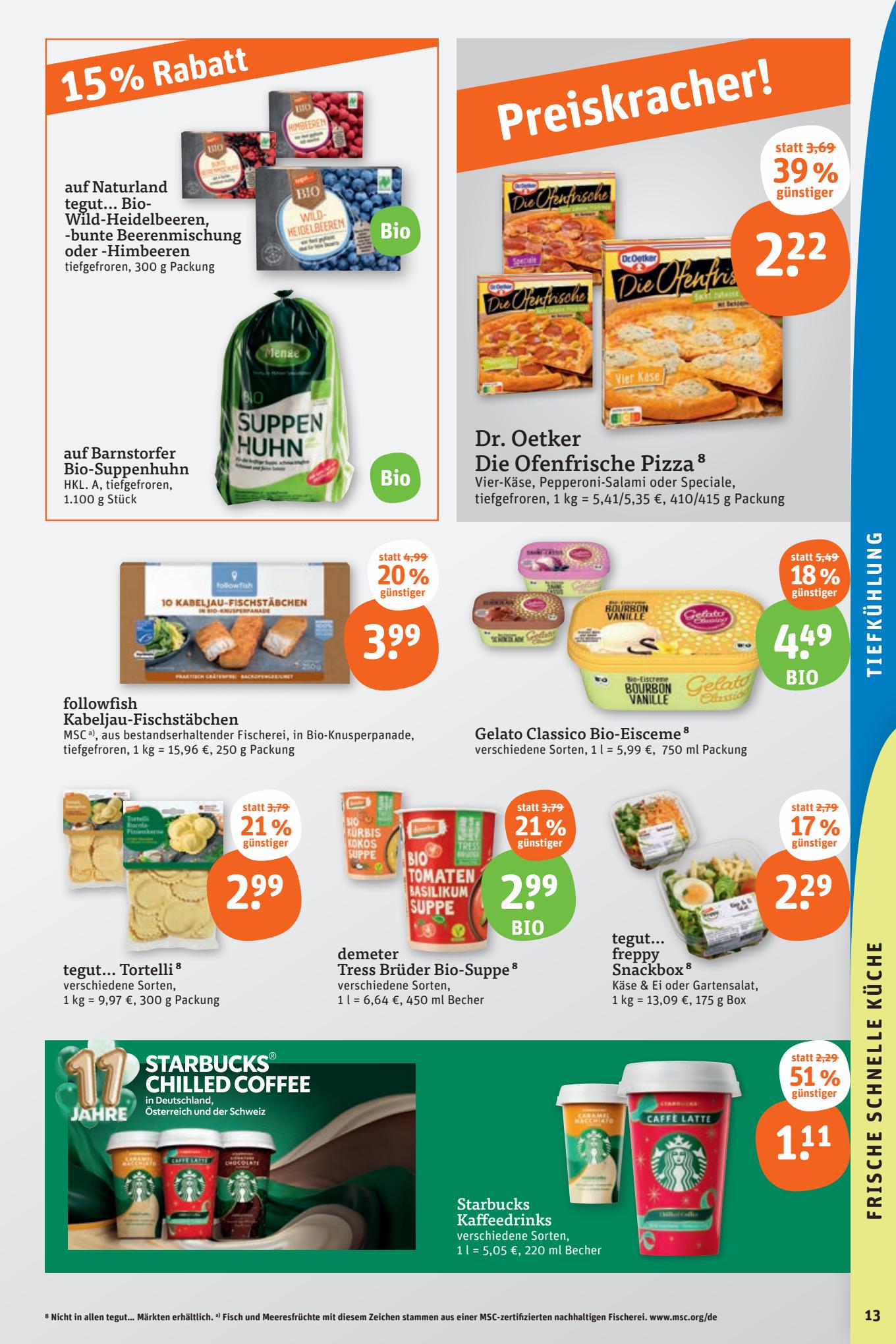 tegut Prospekt 16 – 19 October 2023 Seite 13