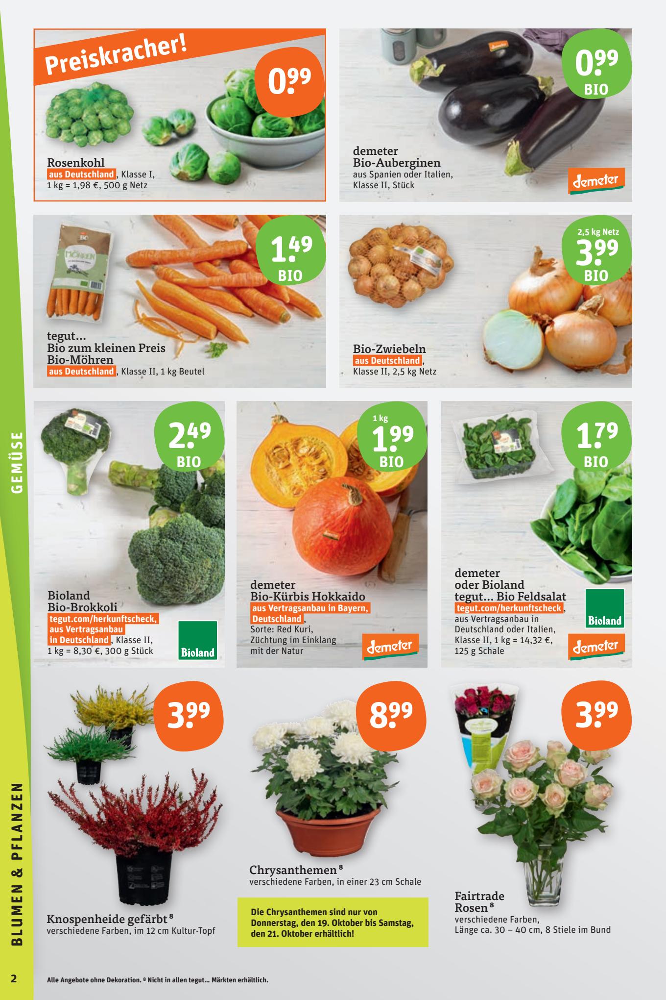 tegut Prospekt 16 – 19 October 2023 Seite 2