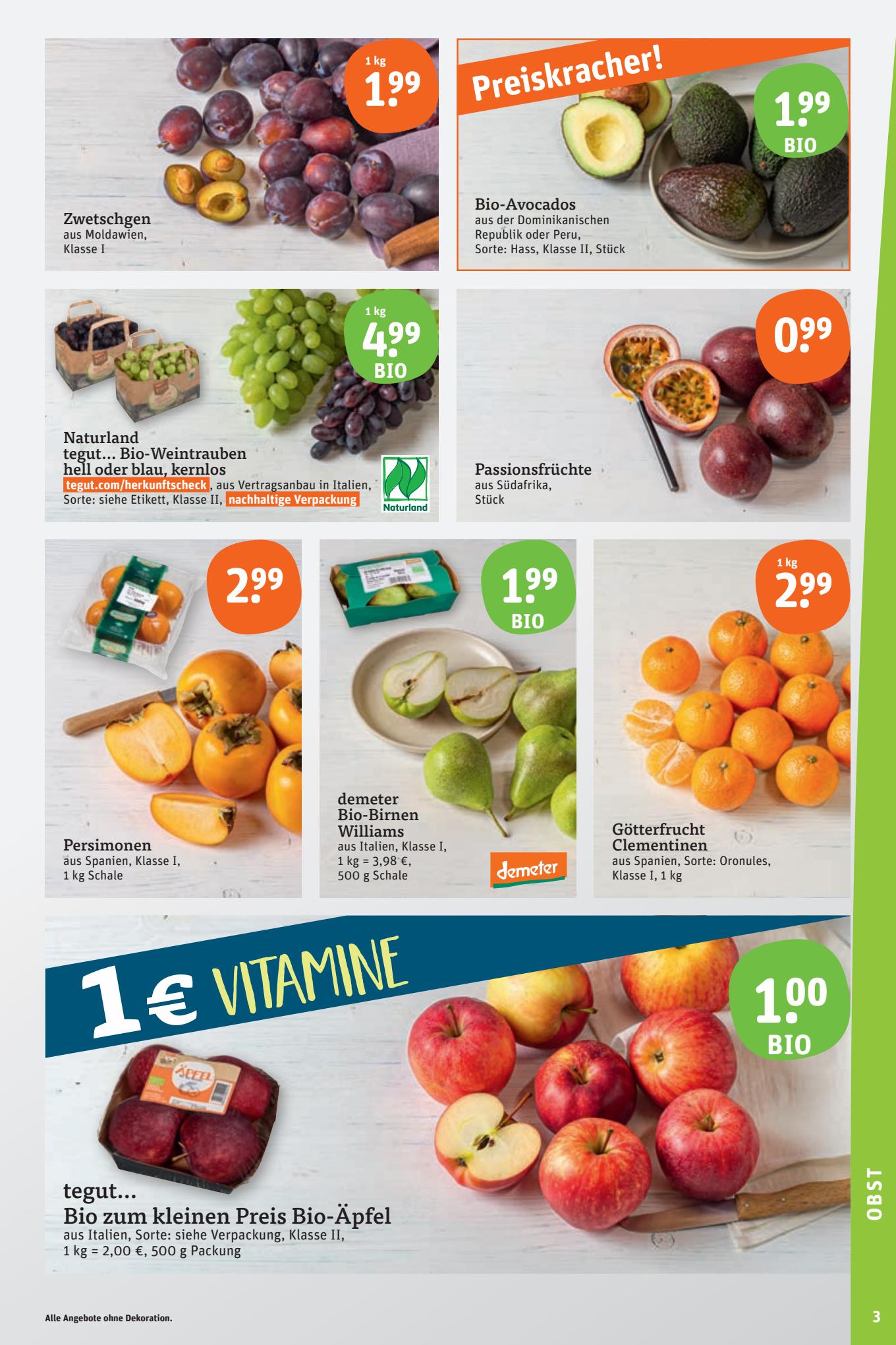 tegut Prospekt 16 – 19 October 2023 Seite 3