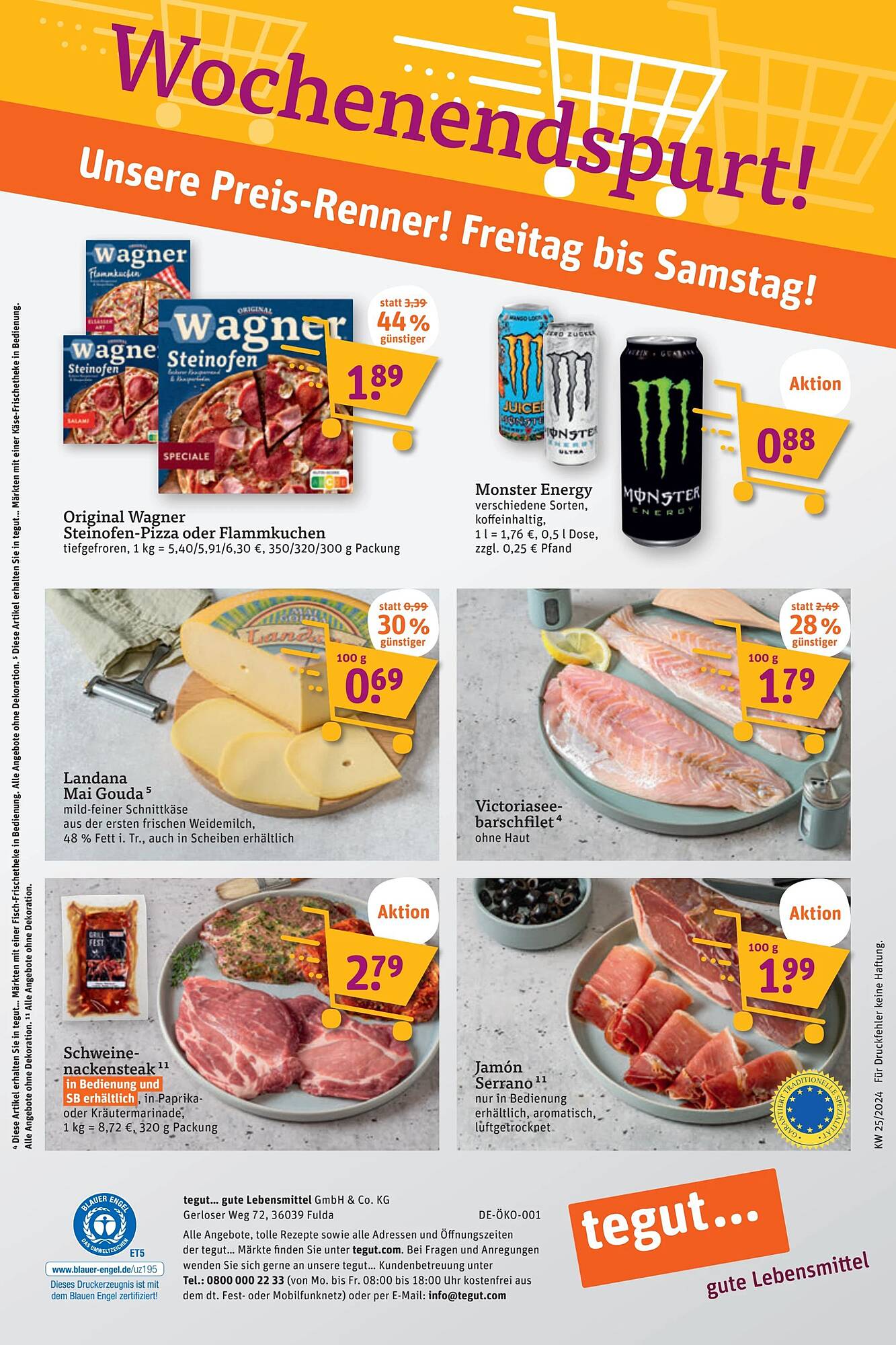 tegut Prospekt 16 – 22 Juni 2024 Seite 28