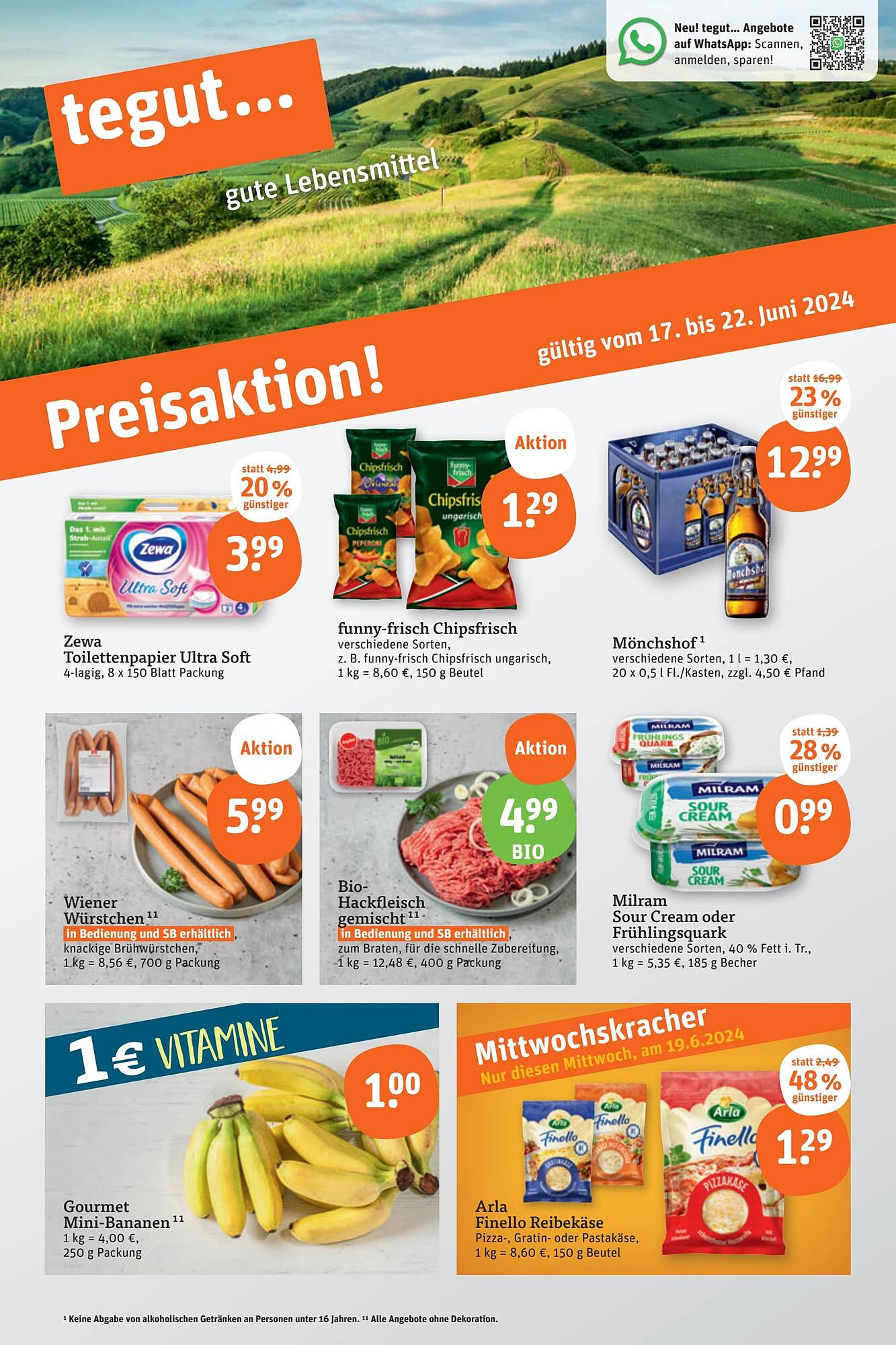 tegut Prospekt 16 – 22 Juni 2024 Seite 3