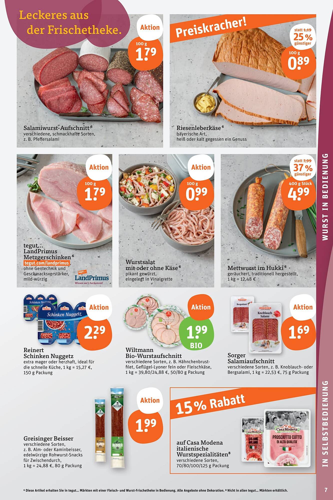 tegut Prospekt 16 – 22 Juni 2024 Seite 9