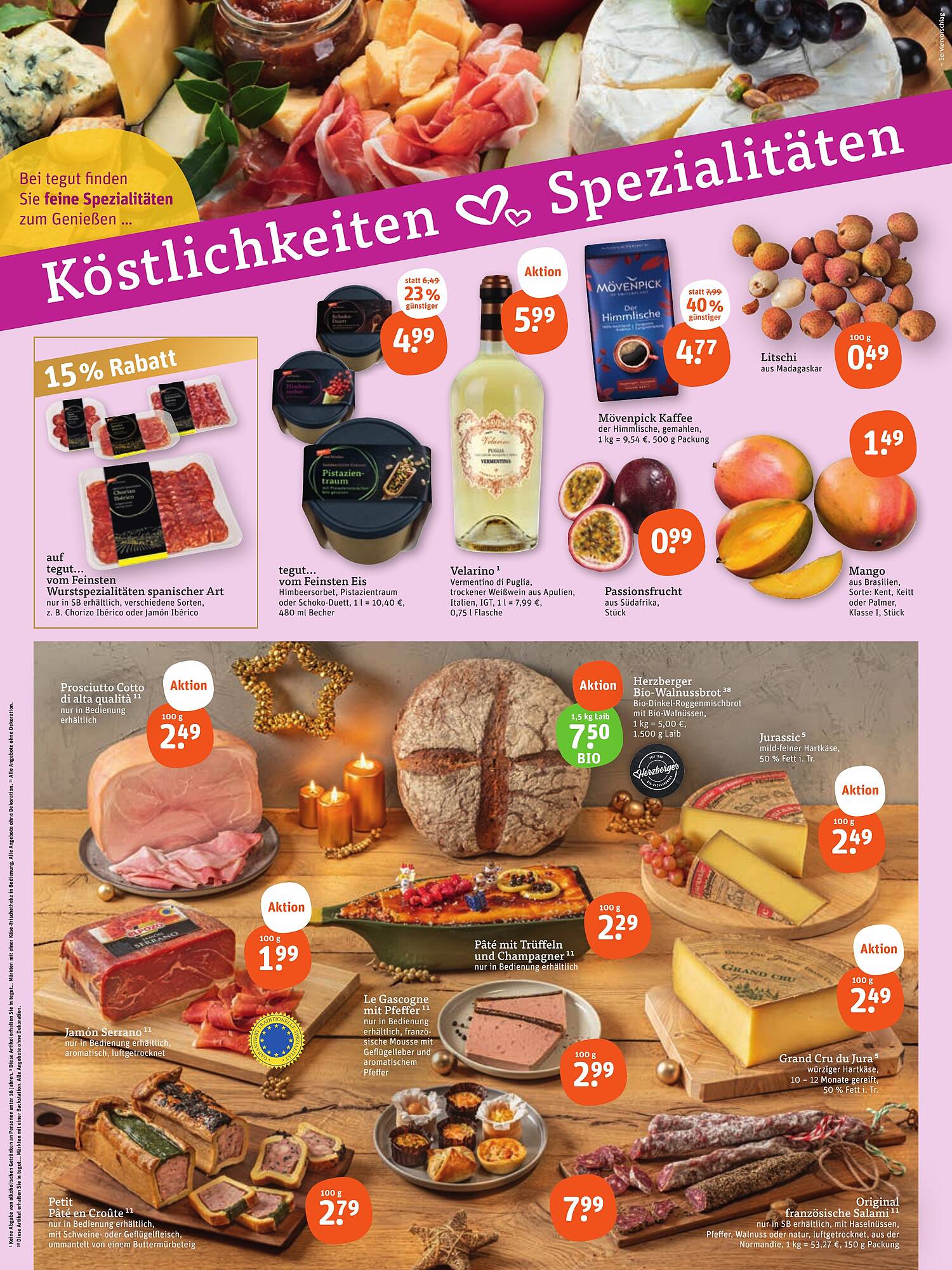 tegut Prospekt 18 – 23 Dezember 2023 Seite 2