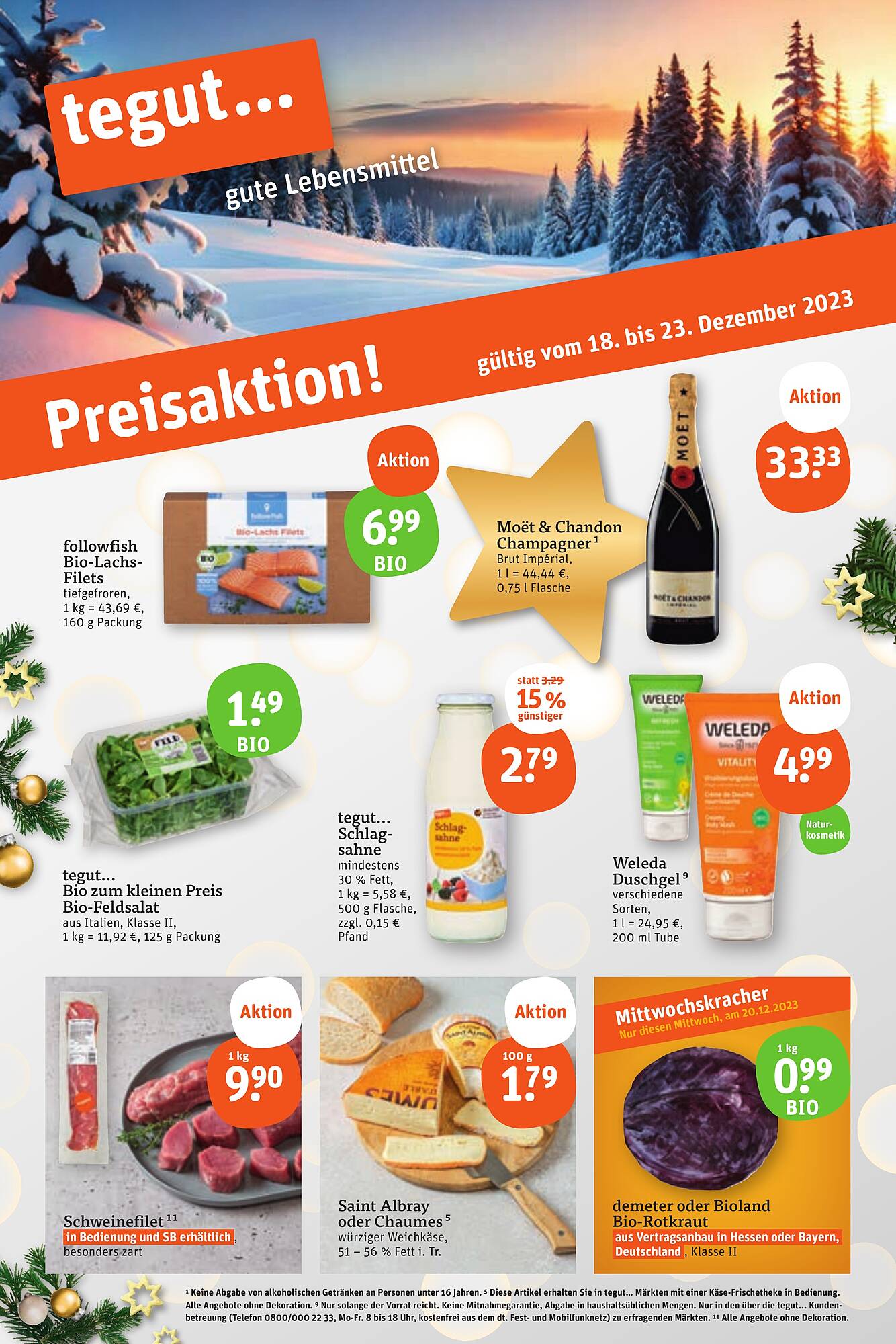 tegut Prospekt 18 – 23 Dezember 2023 Seite 3