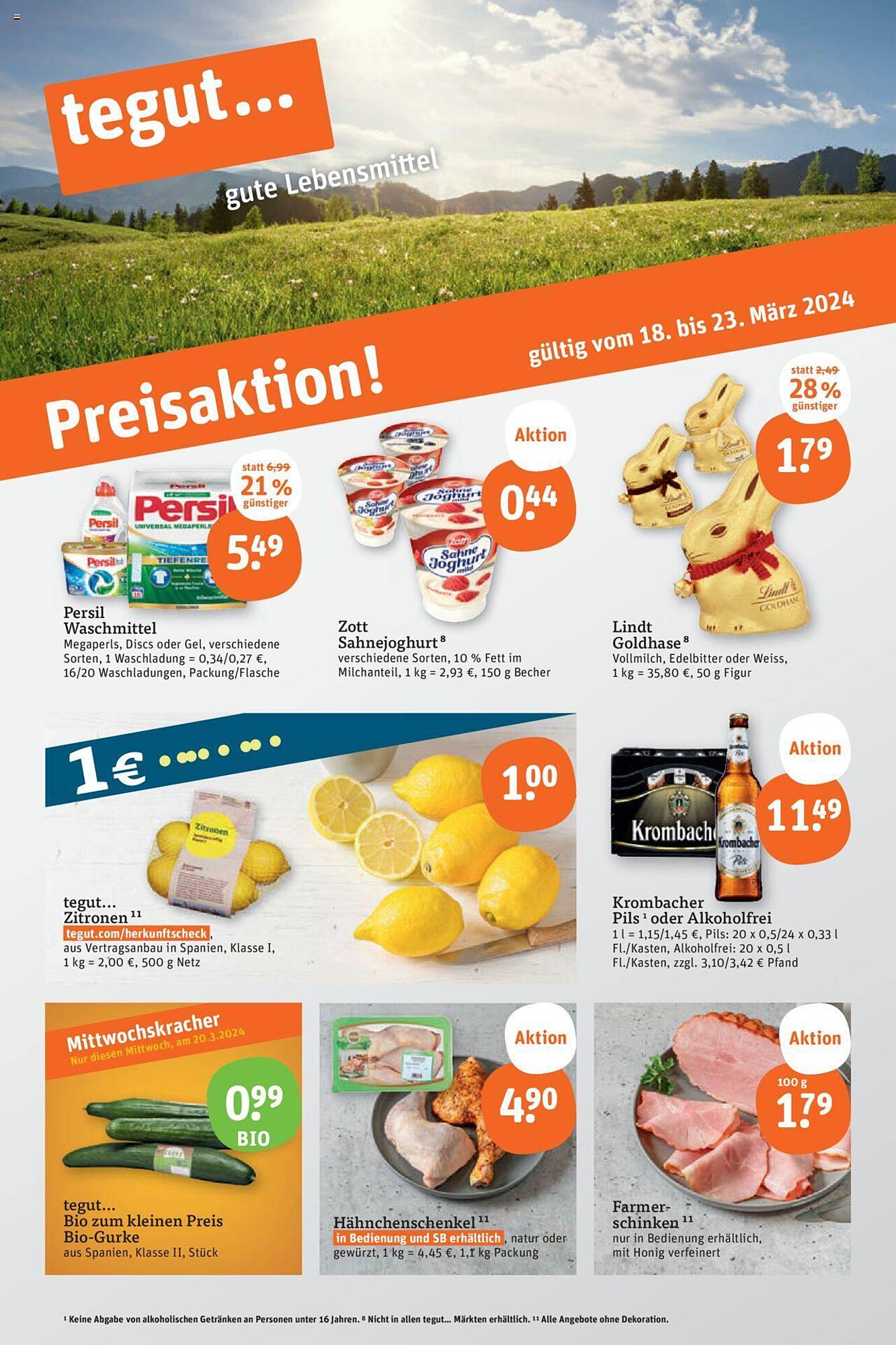tegut Prospekt 18 – 23 Marsch 2024 Seite 3