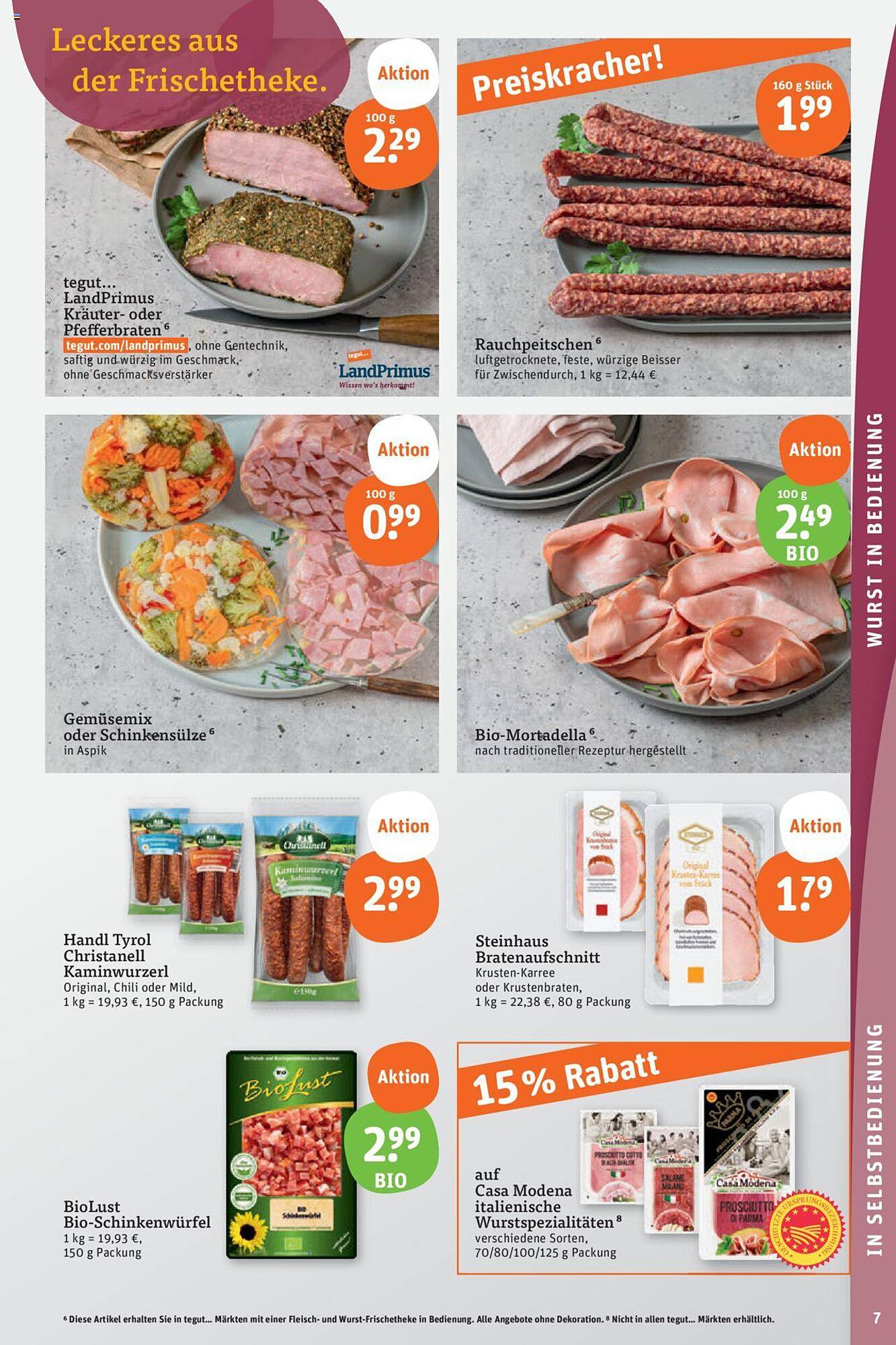 tegut Prospekt 18 – 23 Marsch 2024 Seite 9