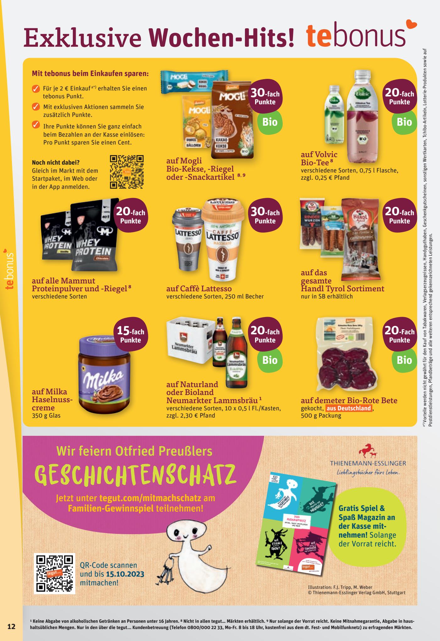 tegut Prospekt 18 – 23 September 2023 Seite 14