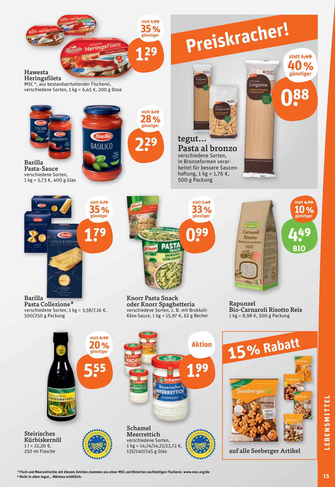 tegut Prospekt 18 – 23 September 2023 Seite 17