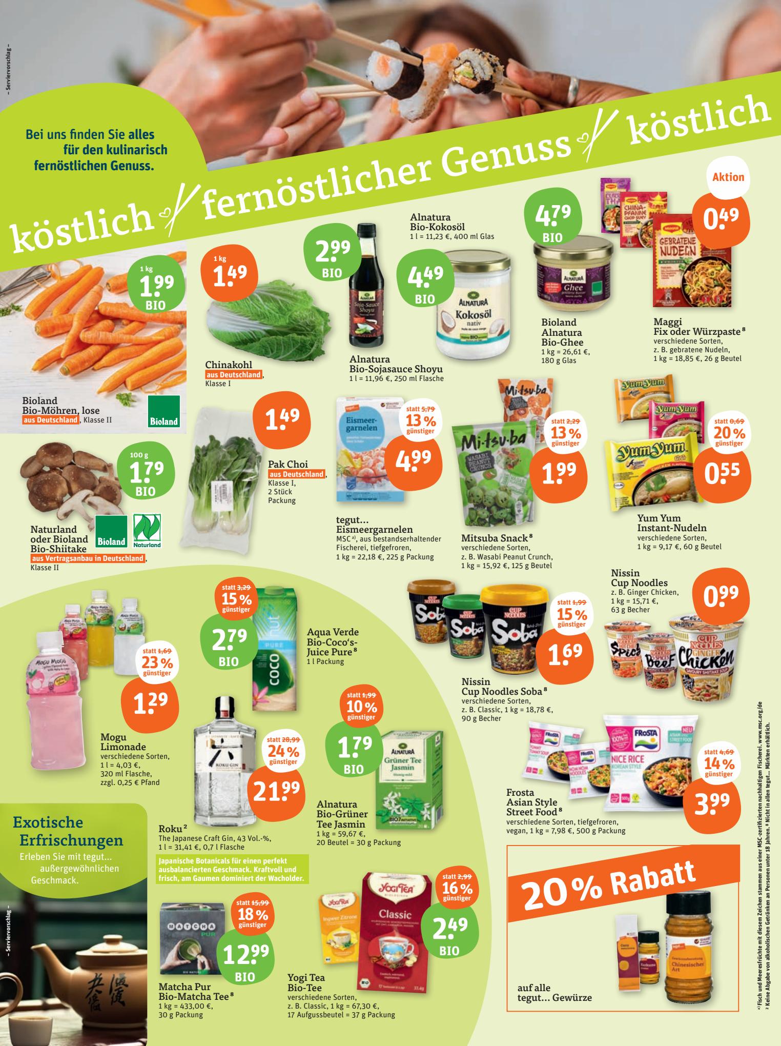 tegut Prospekt 18 – 23 September 2023 Seite 2