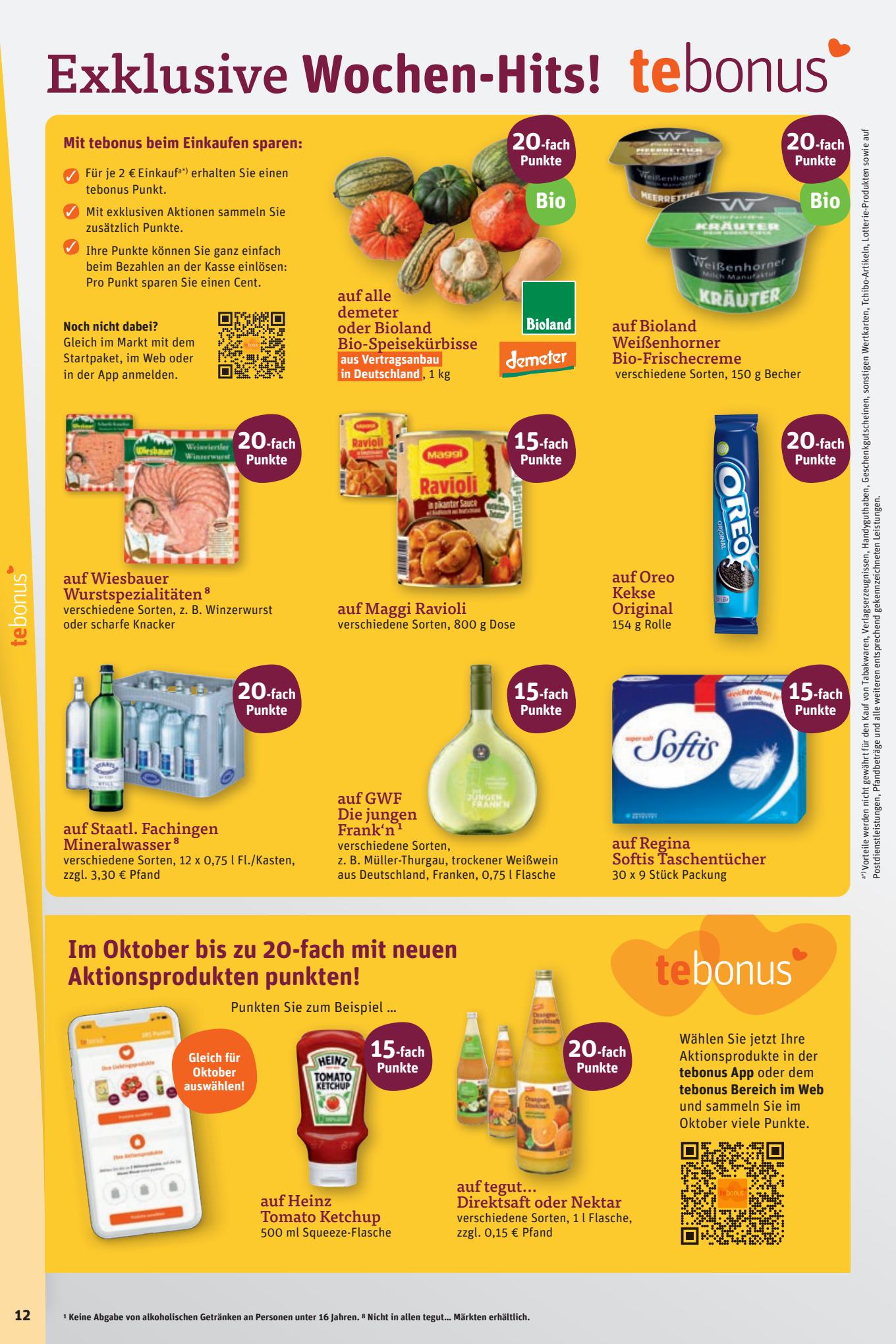 tegut Prospekt 2 – 5 October 2023 Seite 14