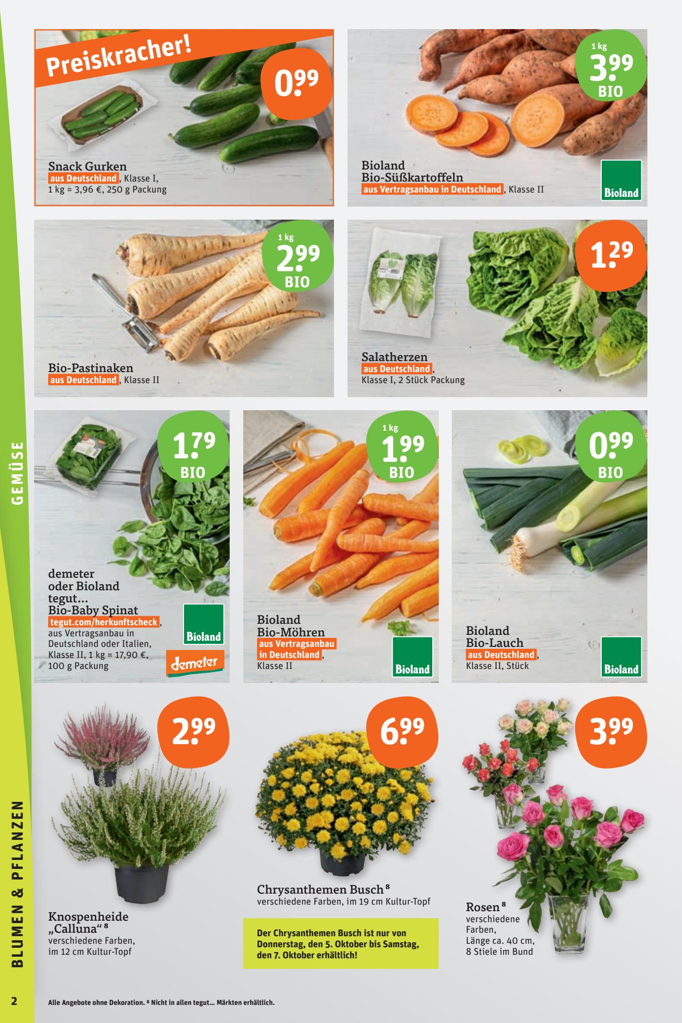 tegut Prospekt 2 – 5 October 2023 Seite 4