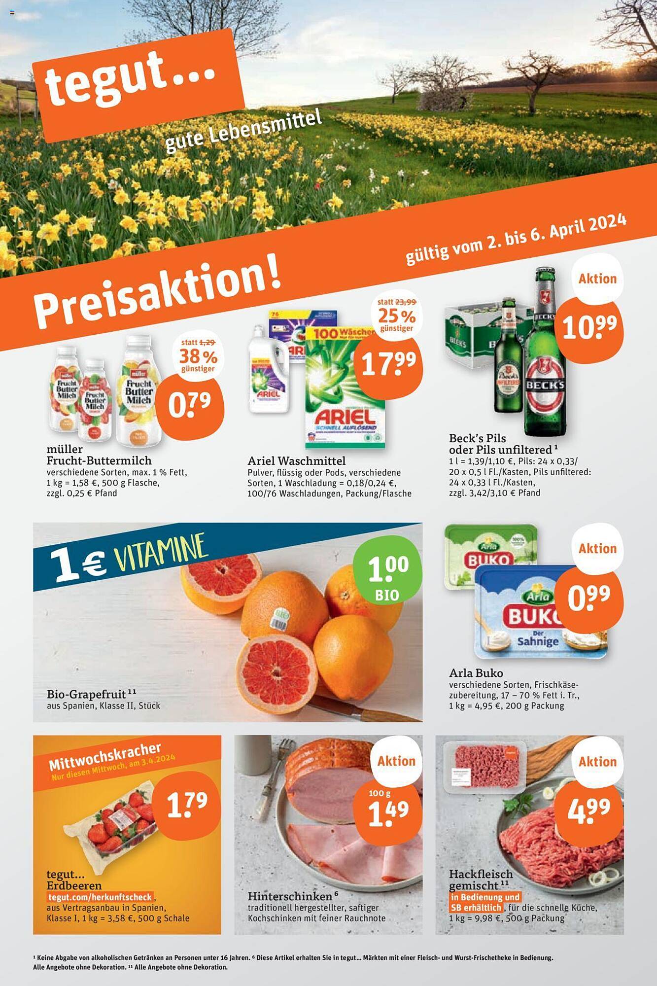tegut Prospekt 2 – 6 April 2024 Seite 3
