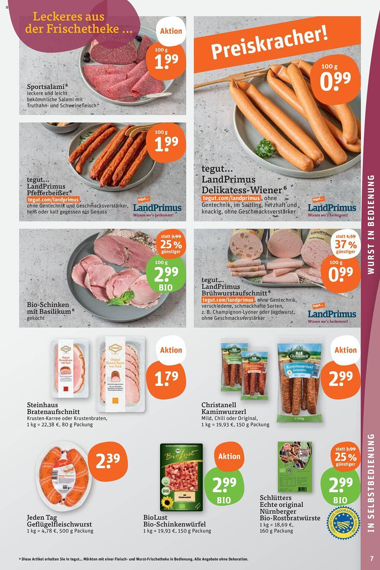 tegut Prospekt 2 – 6 April 2024 Seite 9