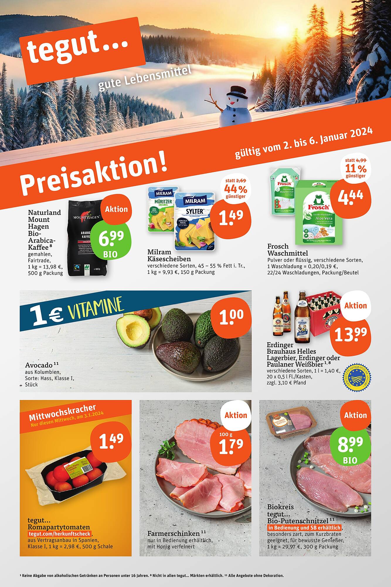 tegut Prospekt 2 – 6 Januar 2024 Seite 3