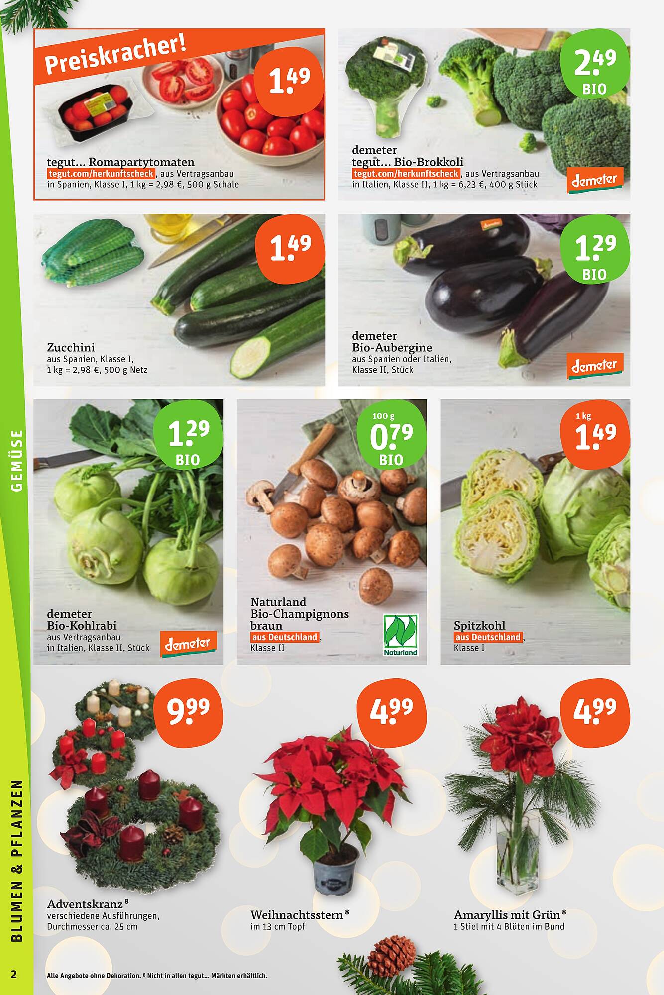 tegut Prospekt 20 – 25 November 2023 Seite 4